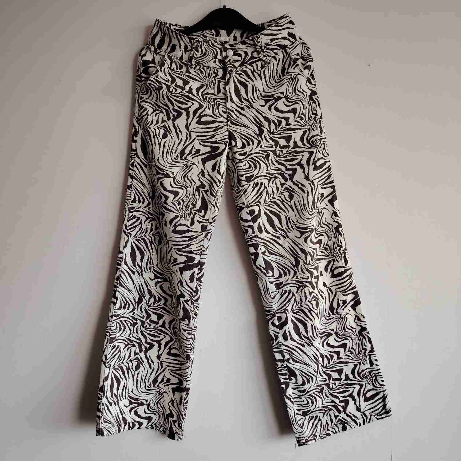 Pantalón Índex Talla 36 Zebra Print - miniatura 2