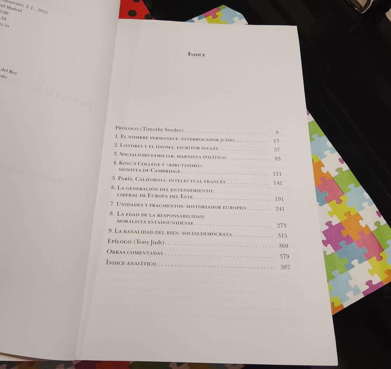 Pensar El Siglo XX  - Tony Judt | Timothy Snyder - miniatura 3