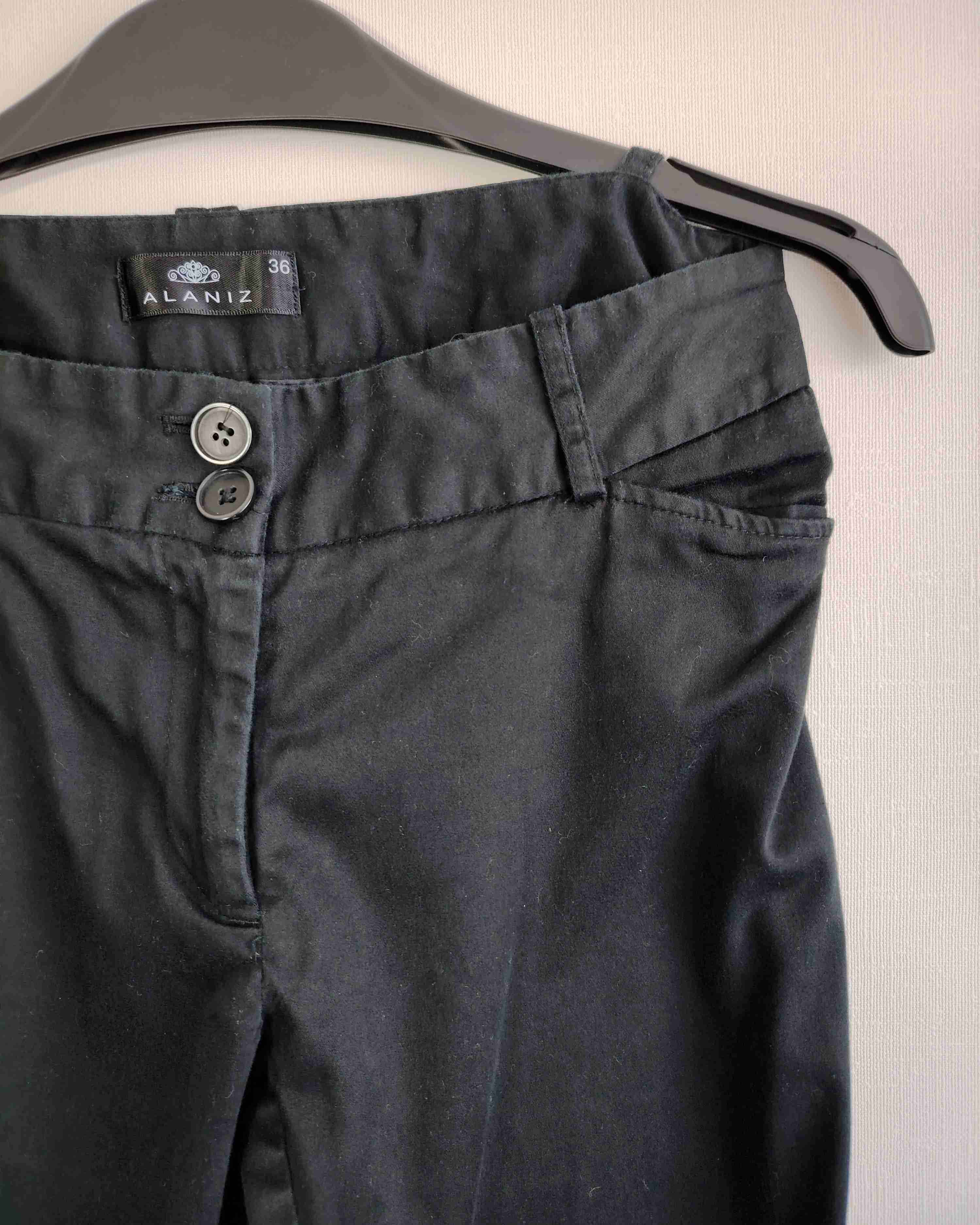 Pantalón Alaniz Negro 36 - miniatura 2