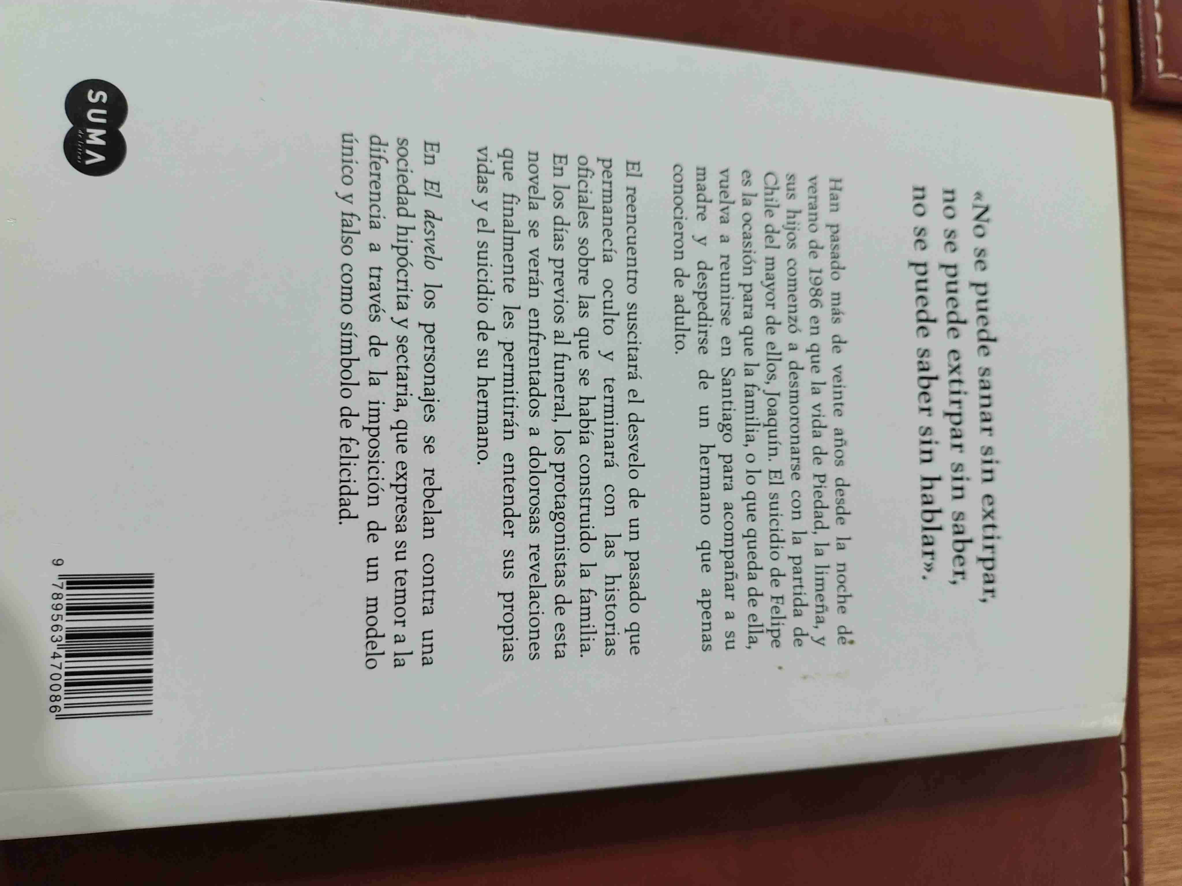 Libro 'El Desvelo' de María Poblete - miniatura 3