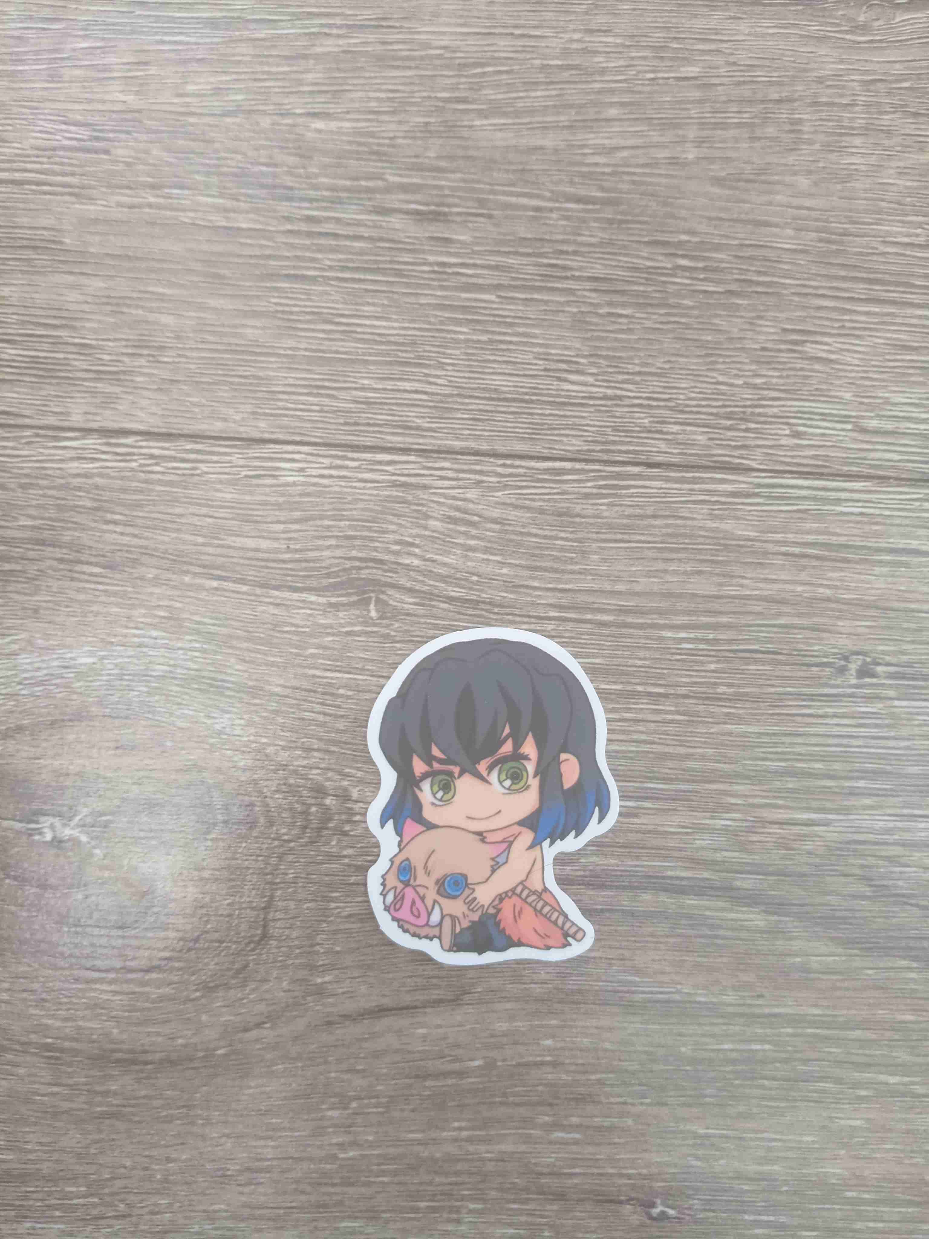 Set de stickers anime demon slayer - miniatura 2