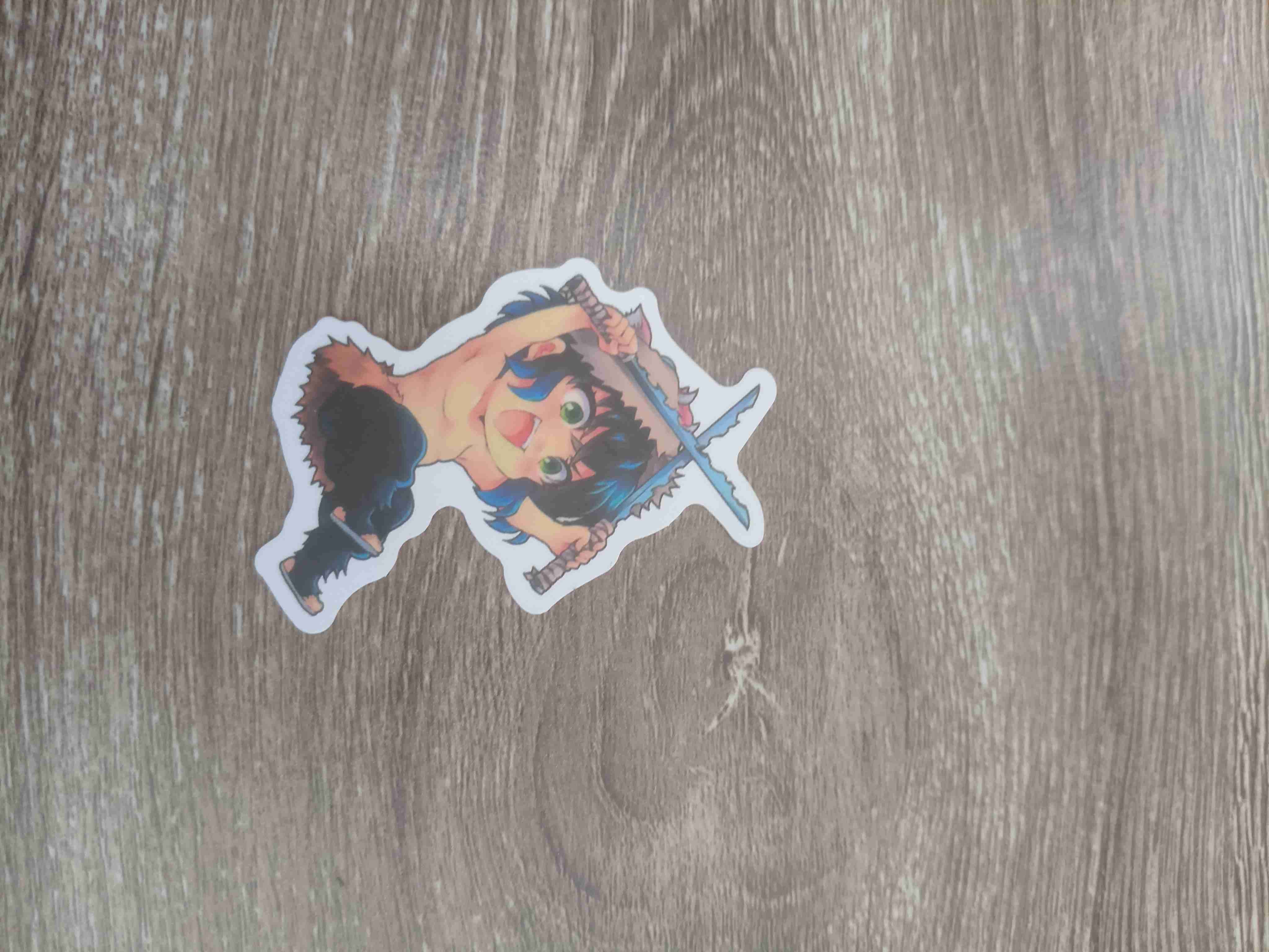 Set de stickers anime demon slayer - miniatura 3