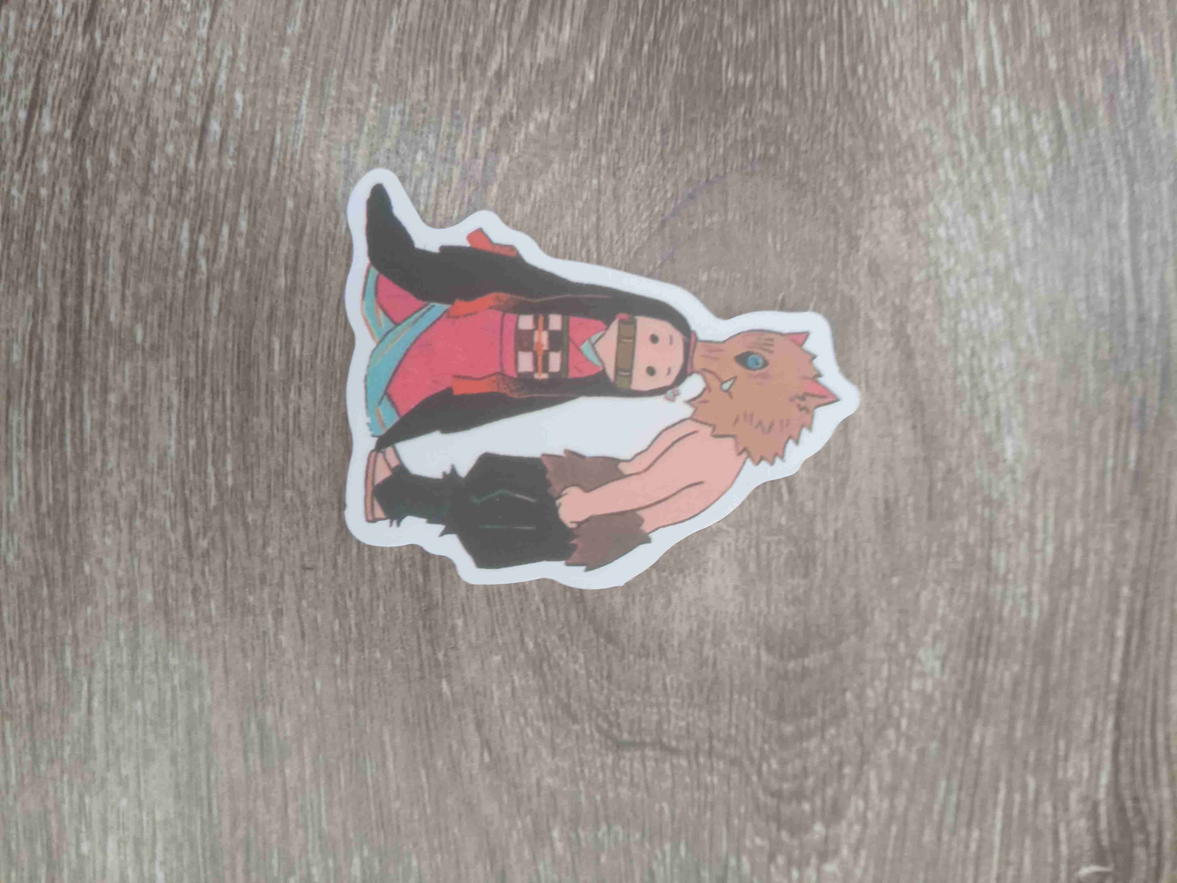 Set de stickers anime demon slayer - miniatura 5