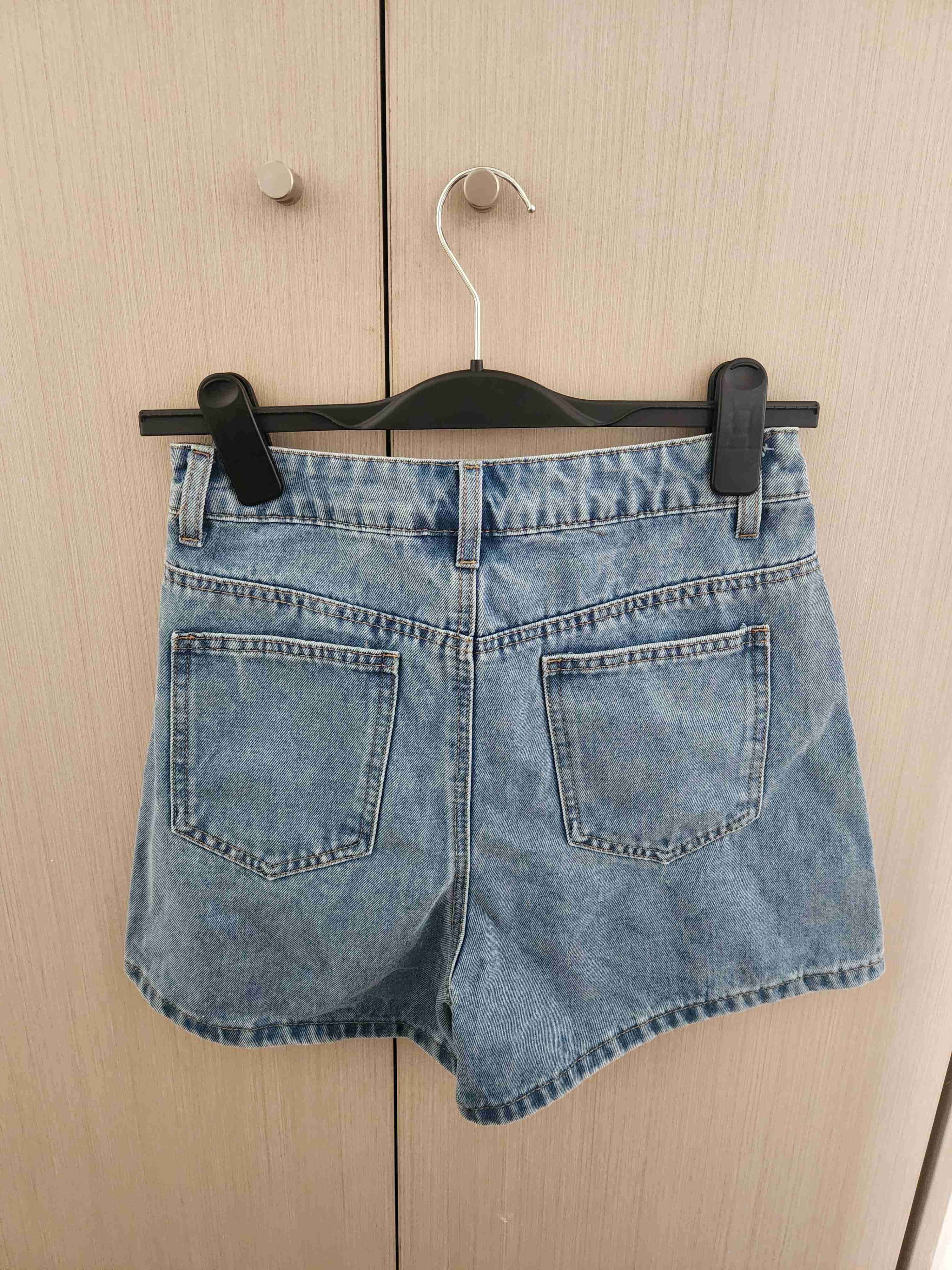 Shorts de mezclilla azul - miniatura 2