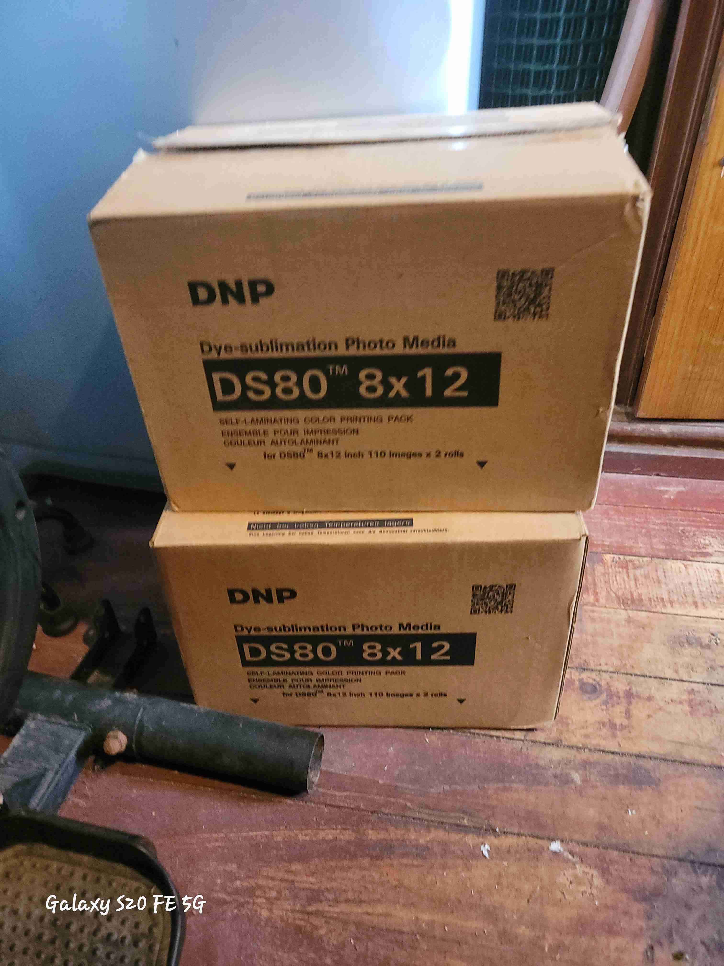 Papel fotográfico DNP DS80 8x12