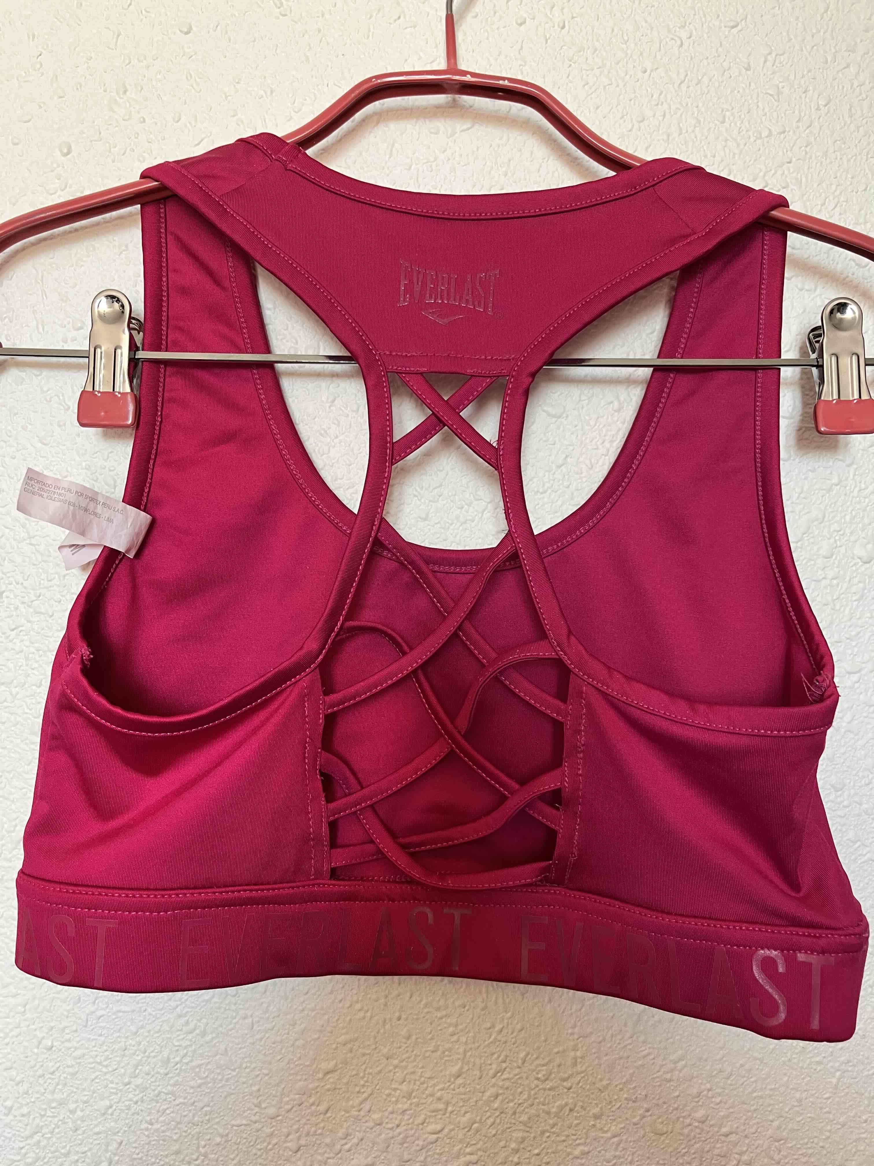 Top deportivo fucsia Everlast - miniatura 2