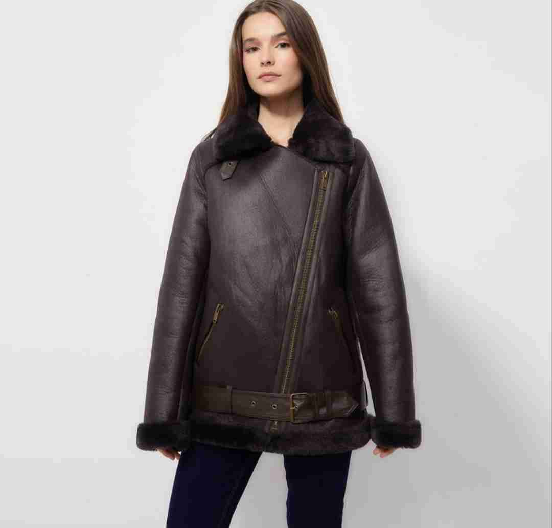 Chaqueta marrón mujer - miniatura 3