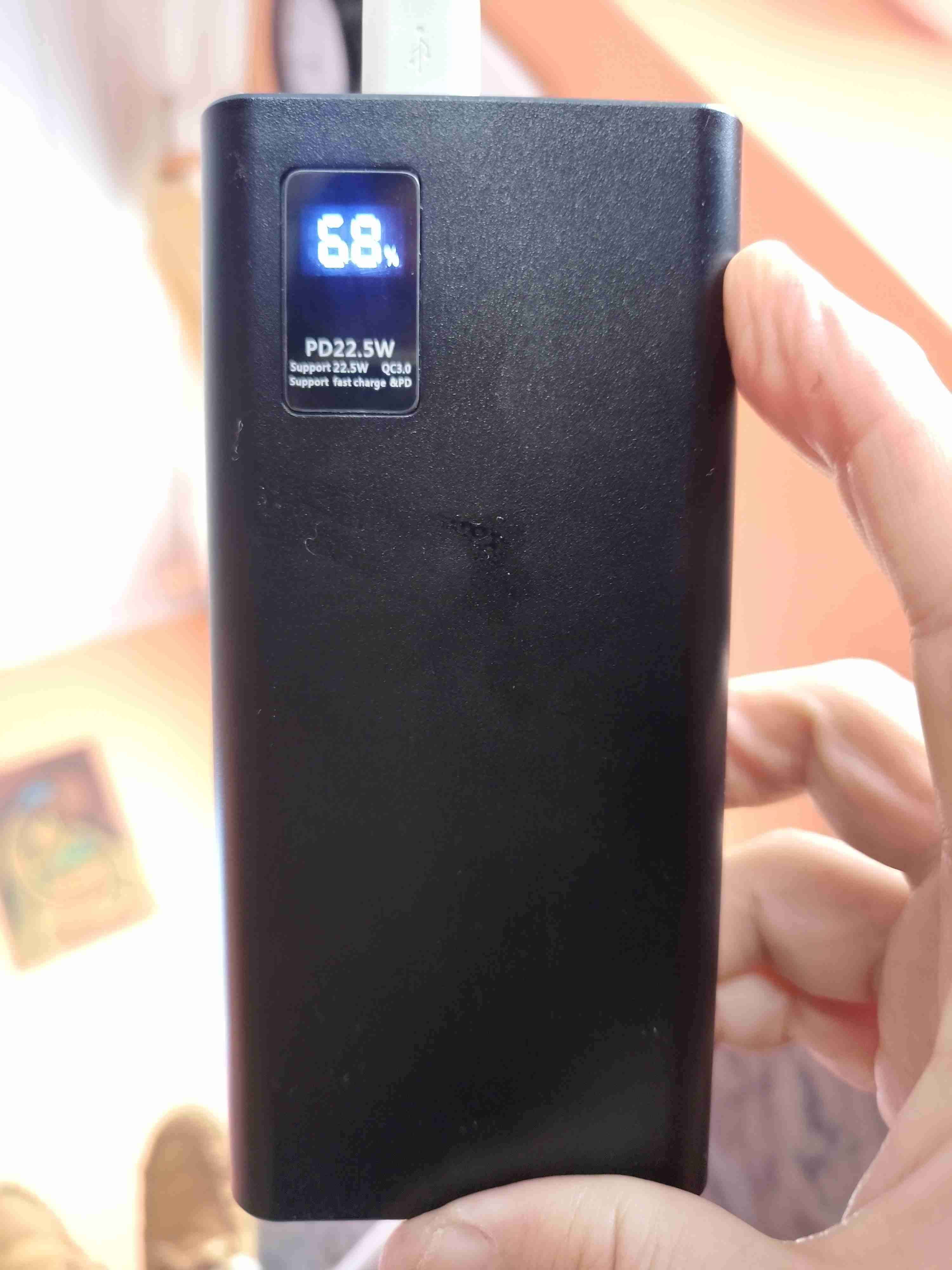 Cargador portátil 22.5W negro - miniatura 1