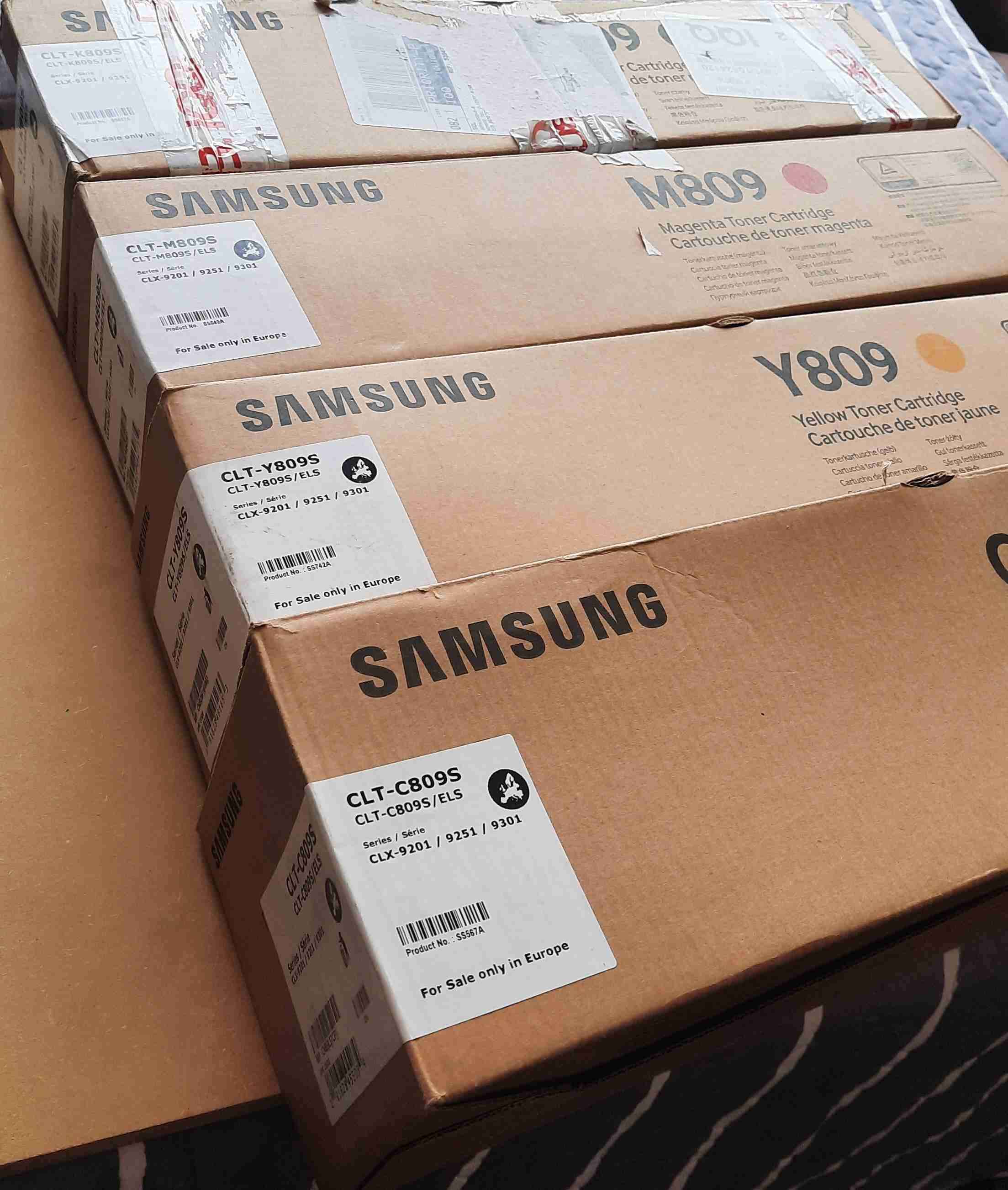 Toners Samsung CLT-C809S nuevos - miniatura 1