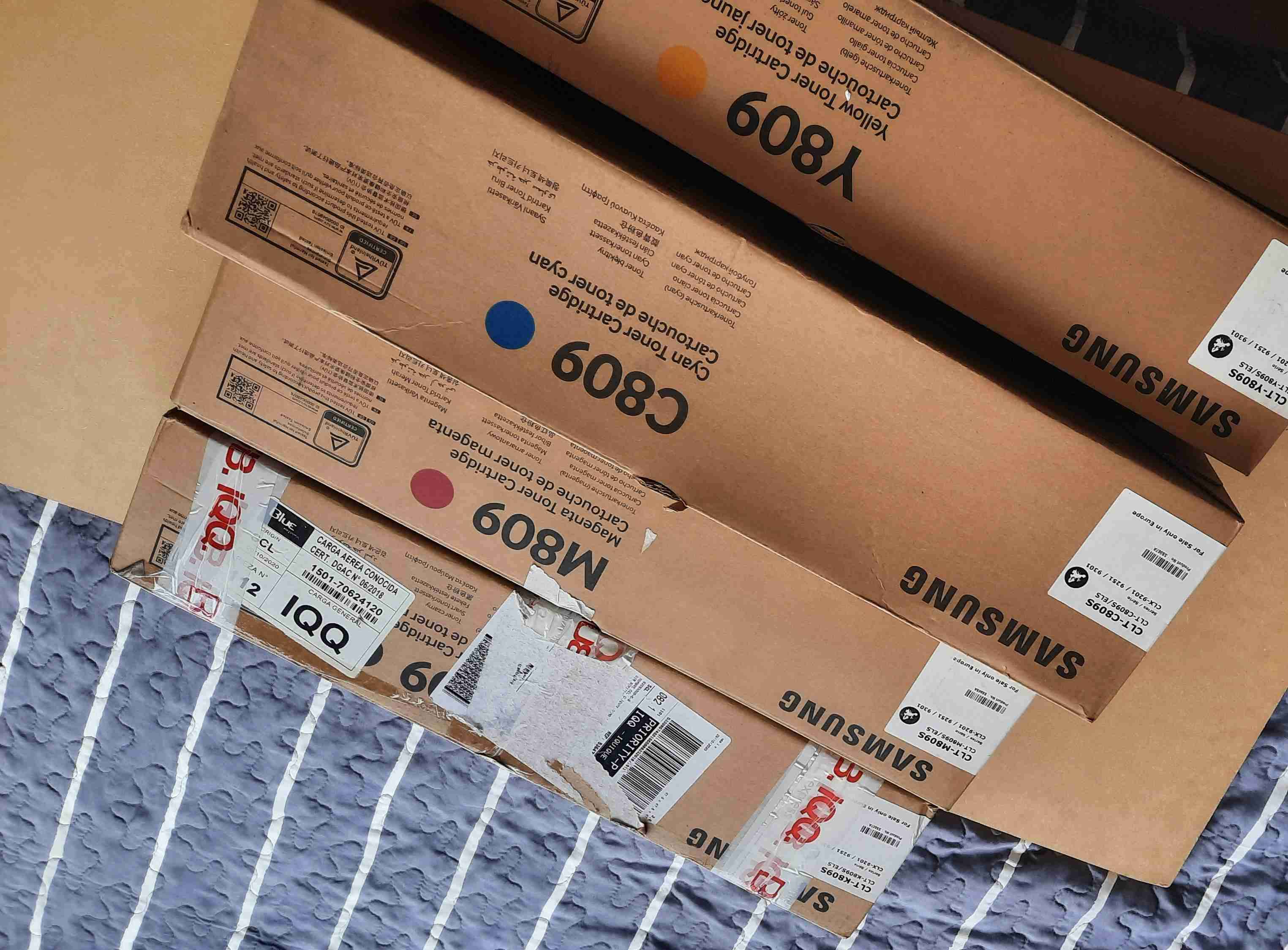 Toners Samsung CLT-C809S nuevos - miniatura 2