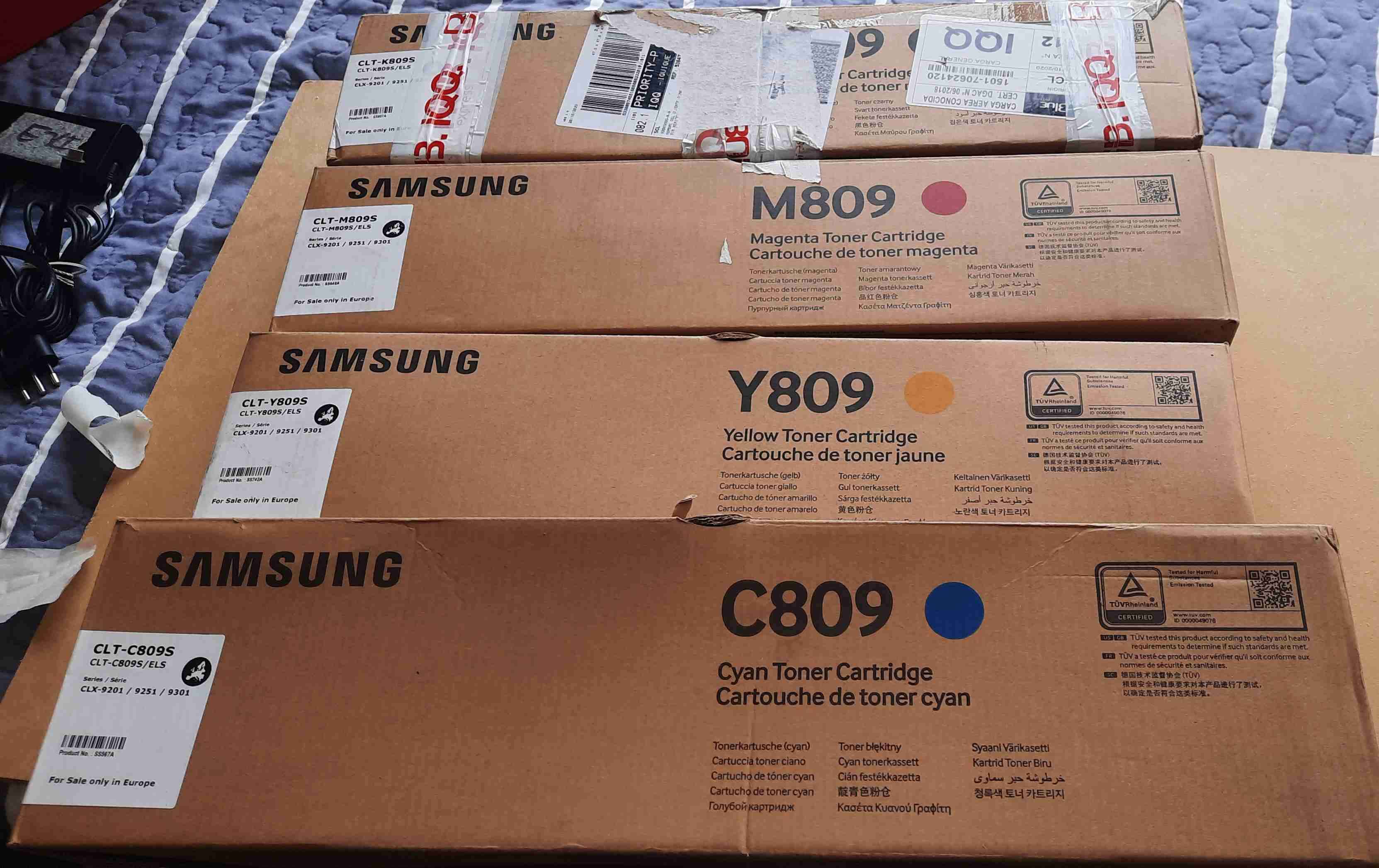 Toners Samsung CLT-C809S nuevos - miniatura 3