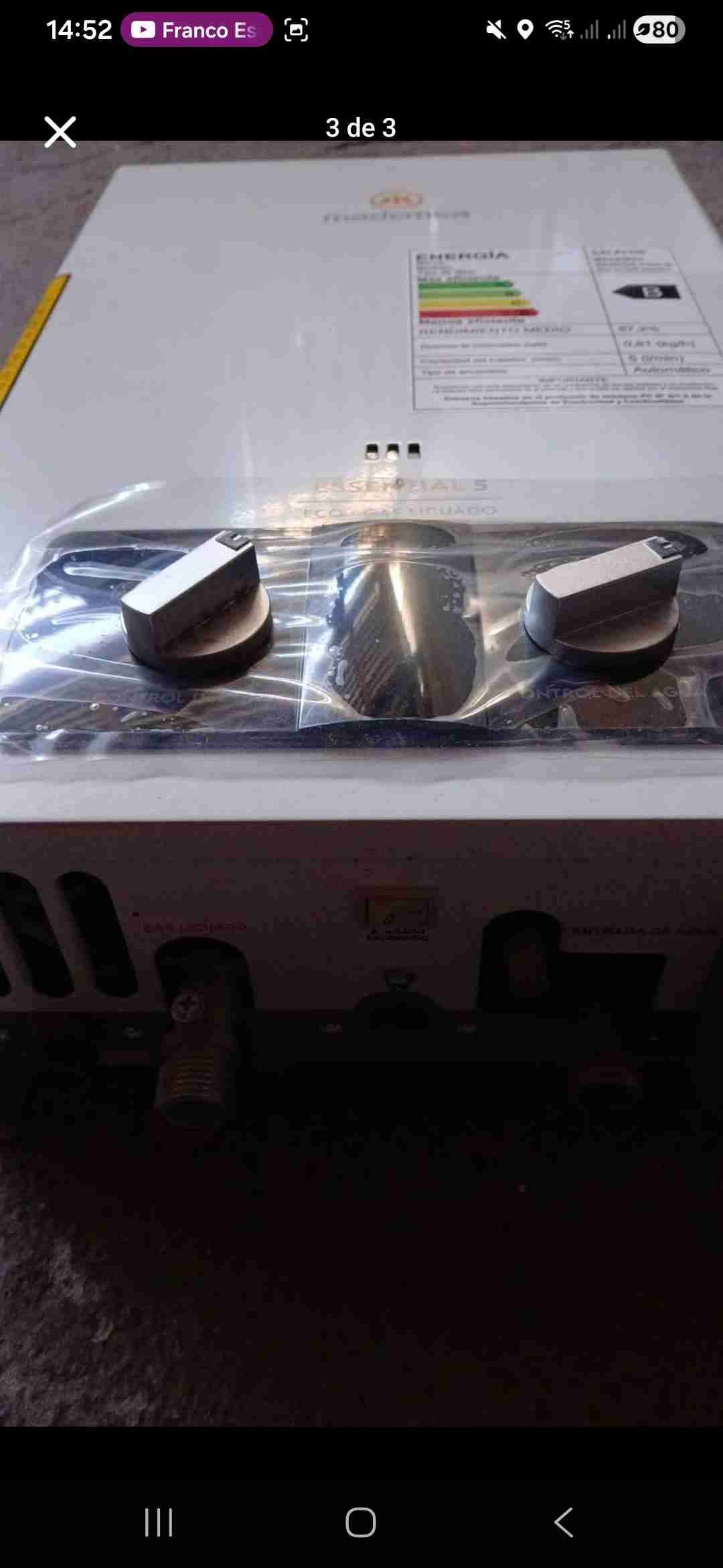 Calefón Mademsa Essential 5 - miniatura 3