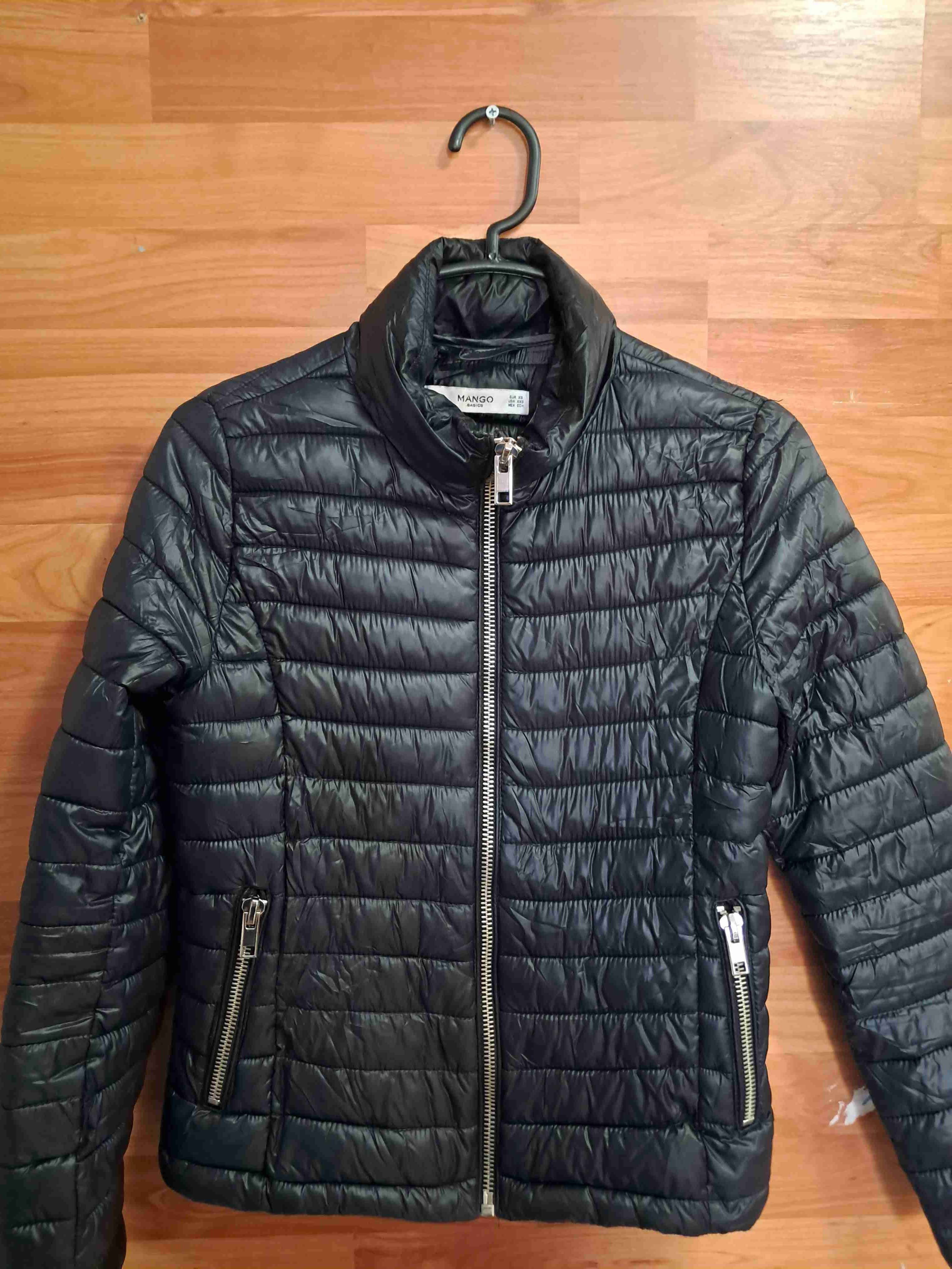 Chaqueta acolchada negra Mango - miniatura 2