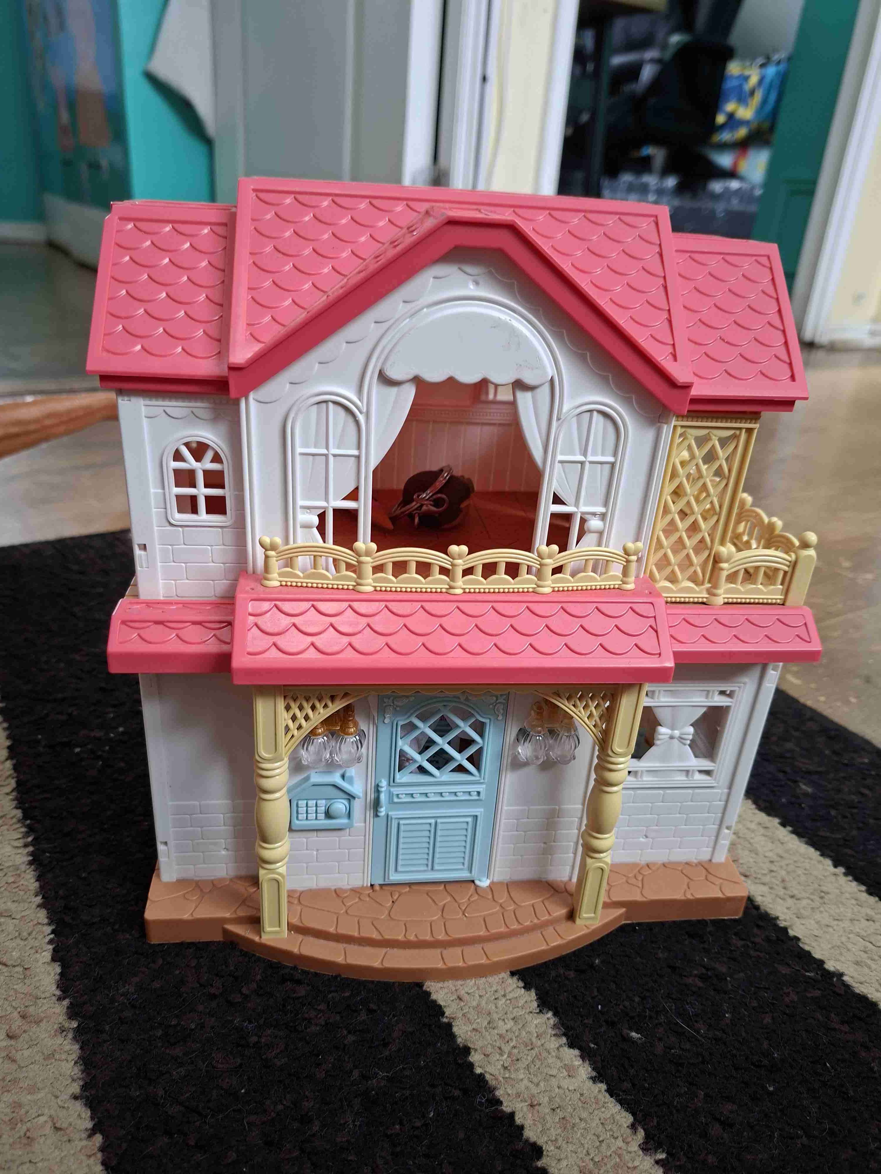 Casa de muñecas dos pisos - miniatura 2