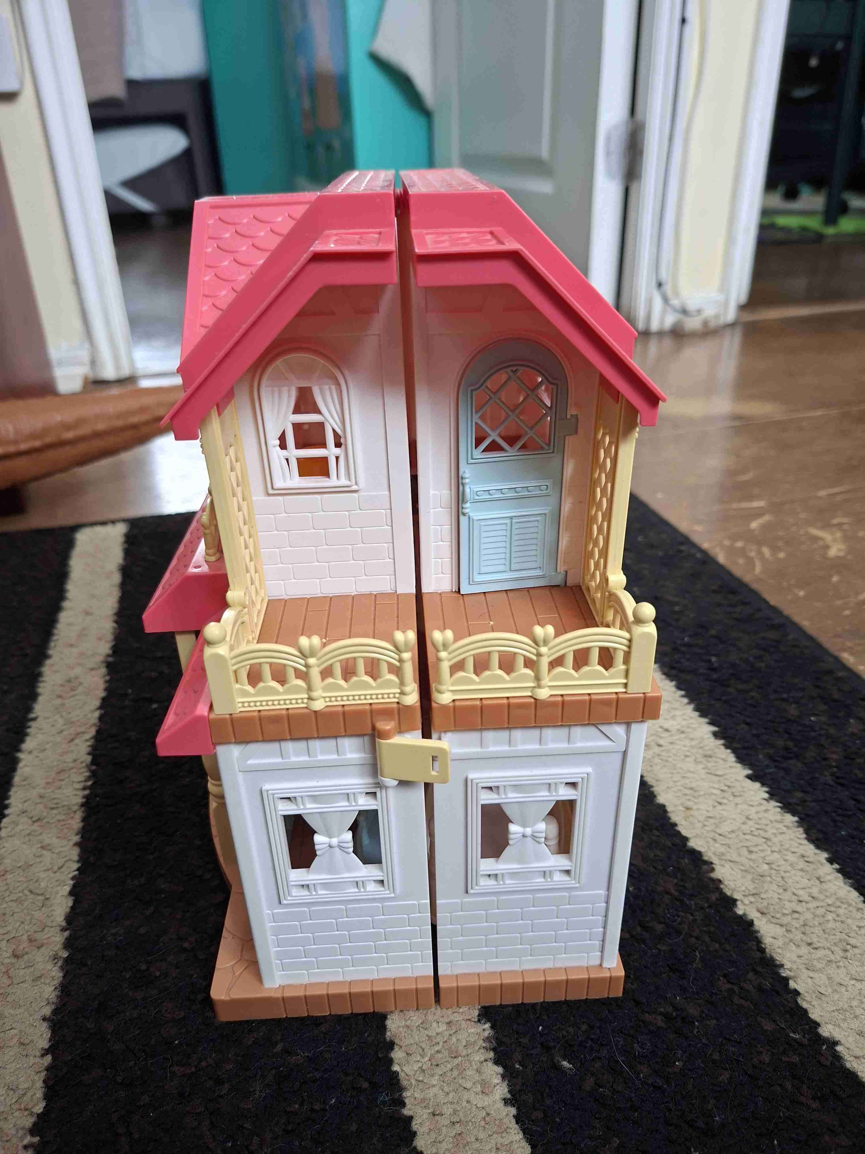 Casa de muñecas dos pisos - miniatura 3