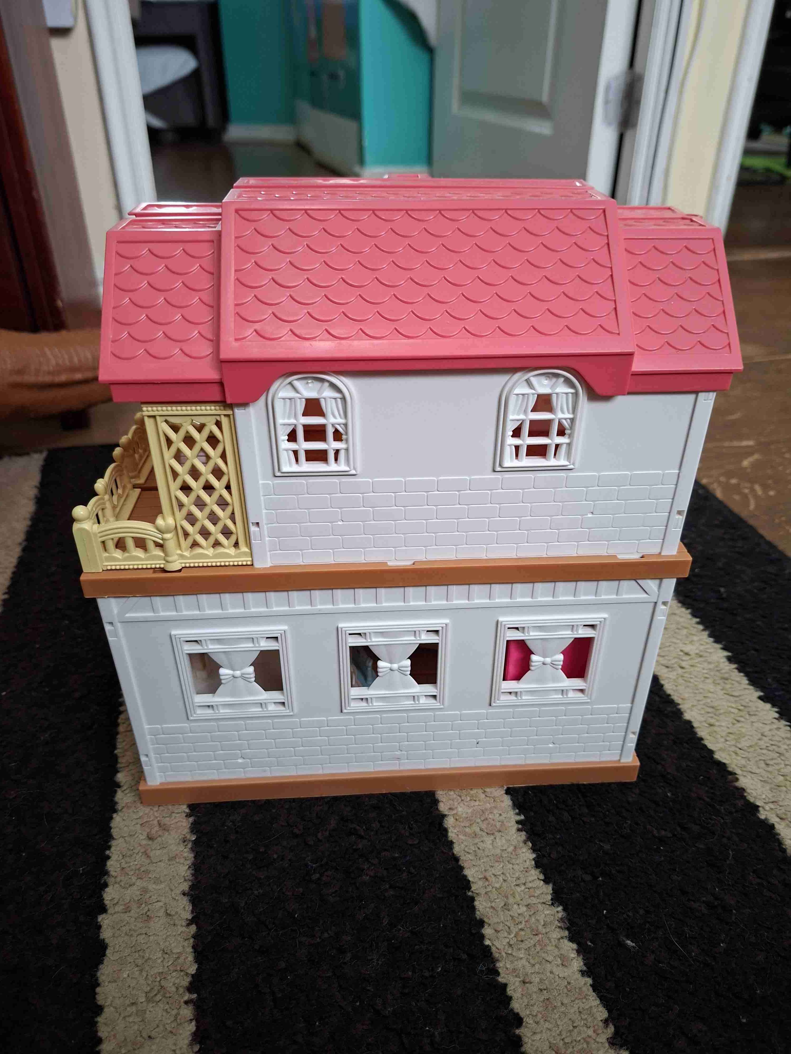 Casa de muñecas dos pisos - miniatura 4