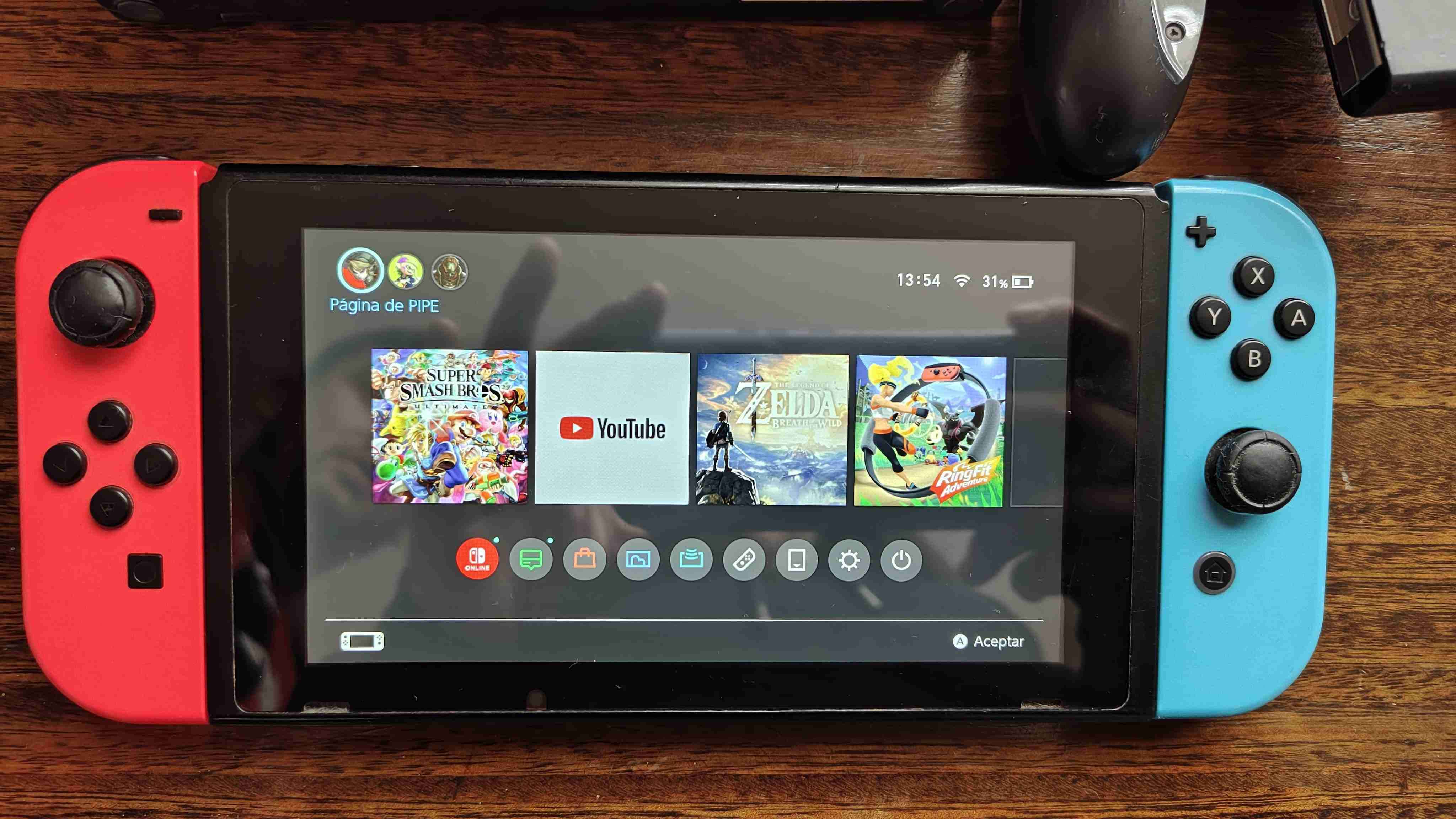 Consola Nintendo Switch con accesorios - miniatura 2