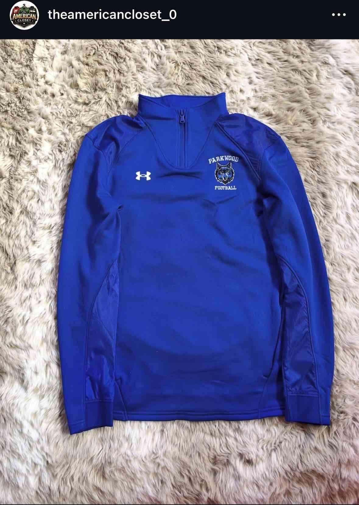 Polerón azul Champion - miniatura 2