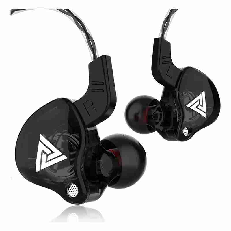 Auriculares negros QKZ Hi-Res Audio - miniatura 4