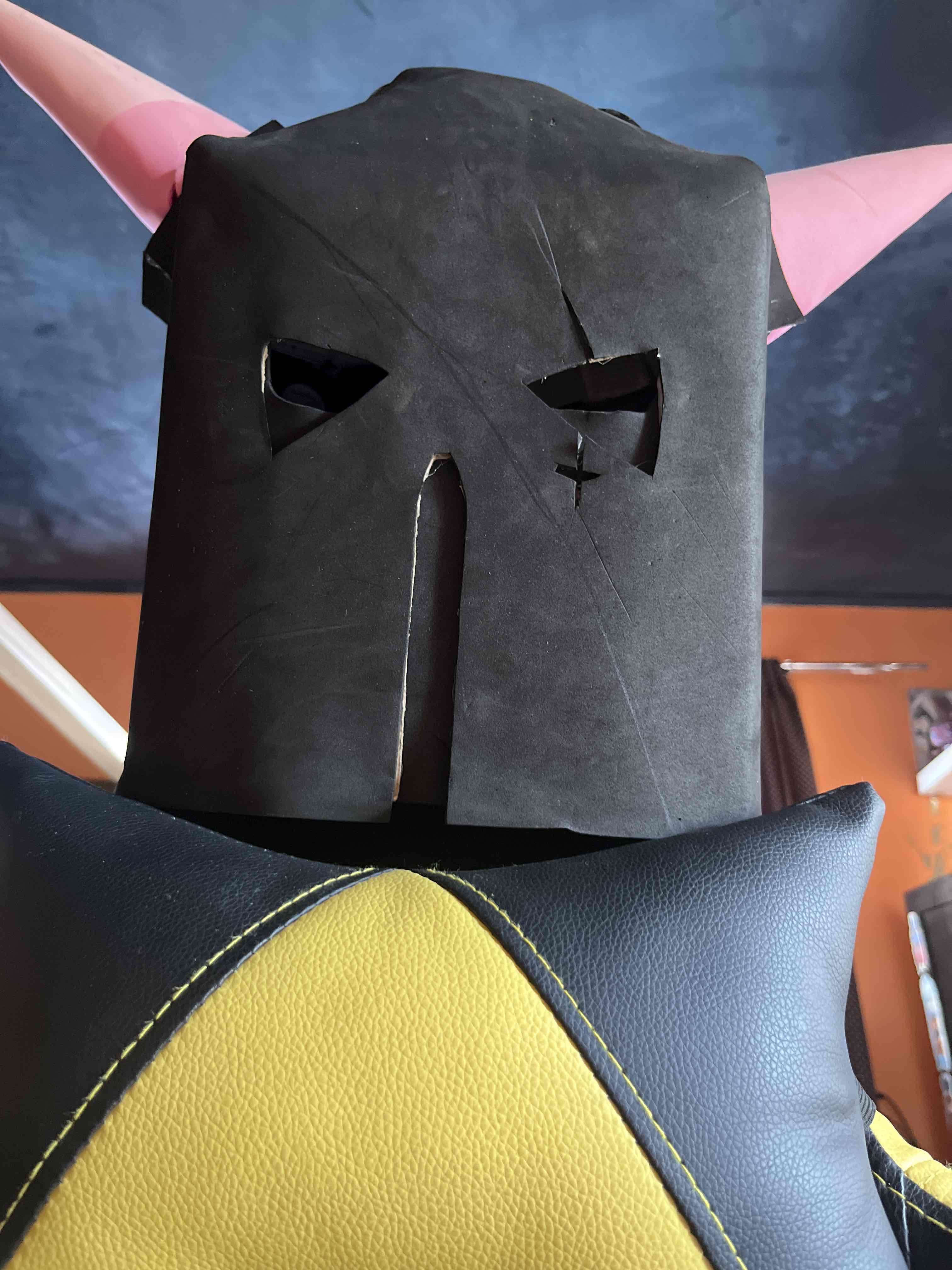 Máscara P.E.K.K.A artesanal decoración-cosplay - miniatura 4