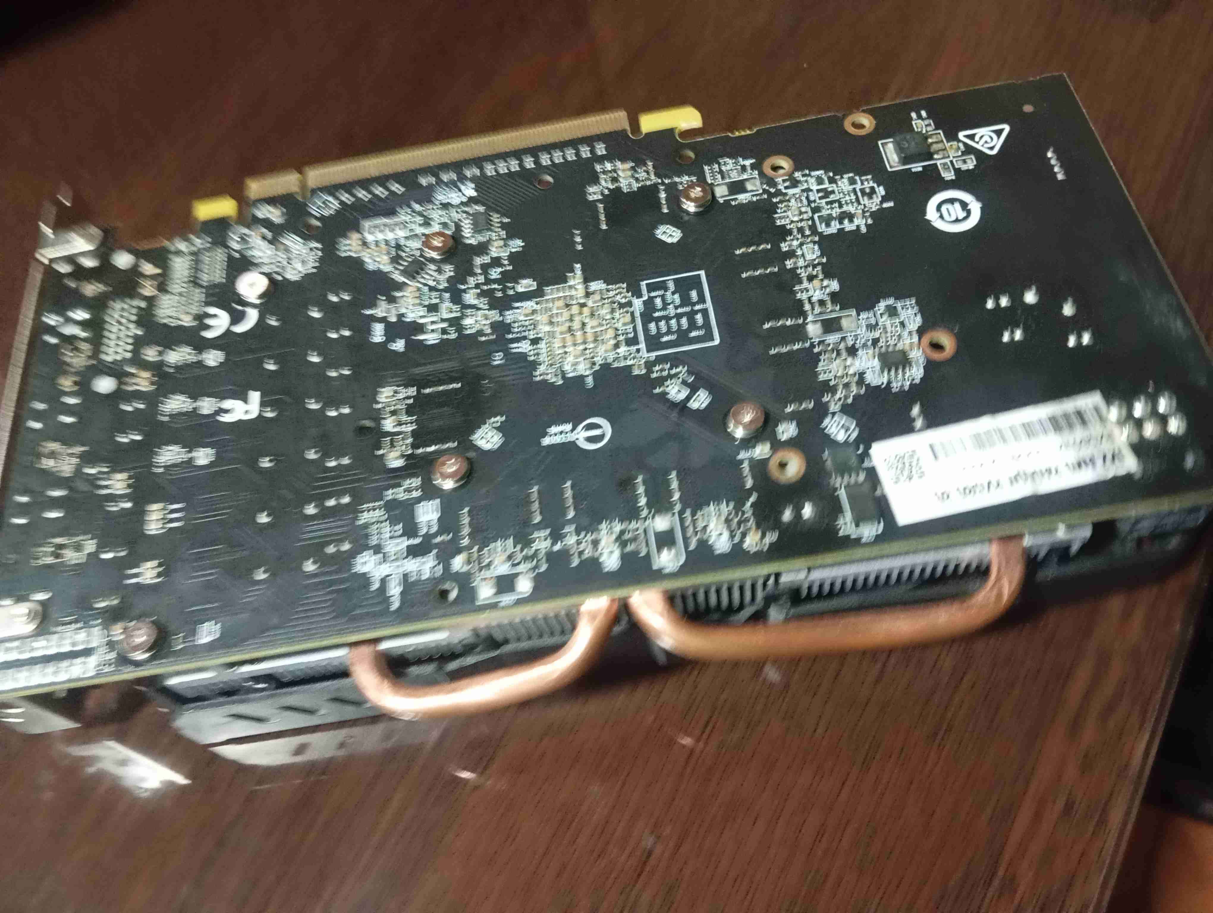 Tarjeta gráfica JXZ doble ventilador RX 580 8 GB , - miniatura 2