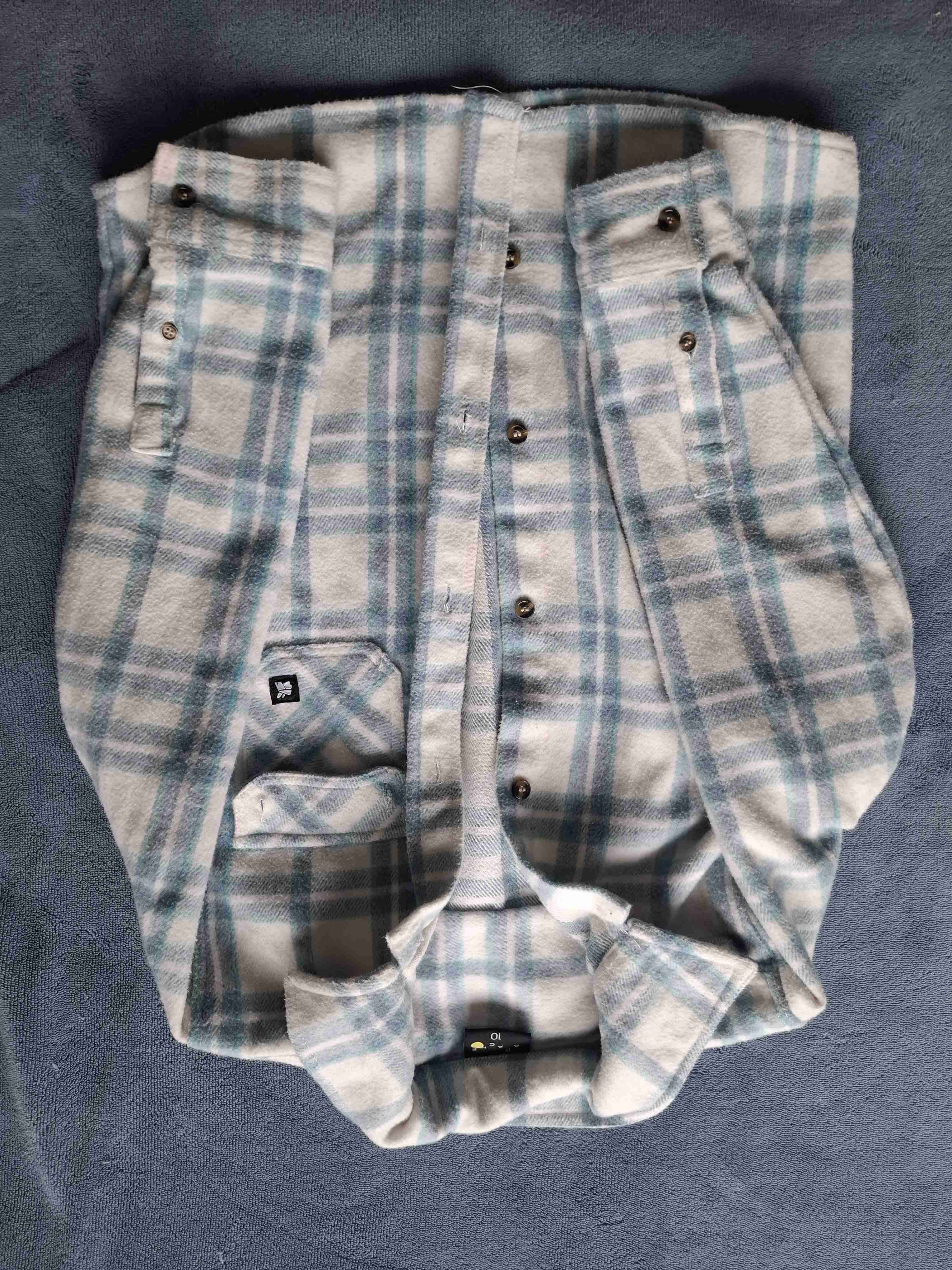 Camisa de franela a cuadros niño - miniatura 1