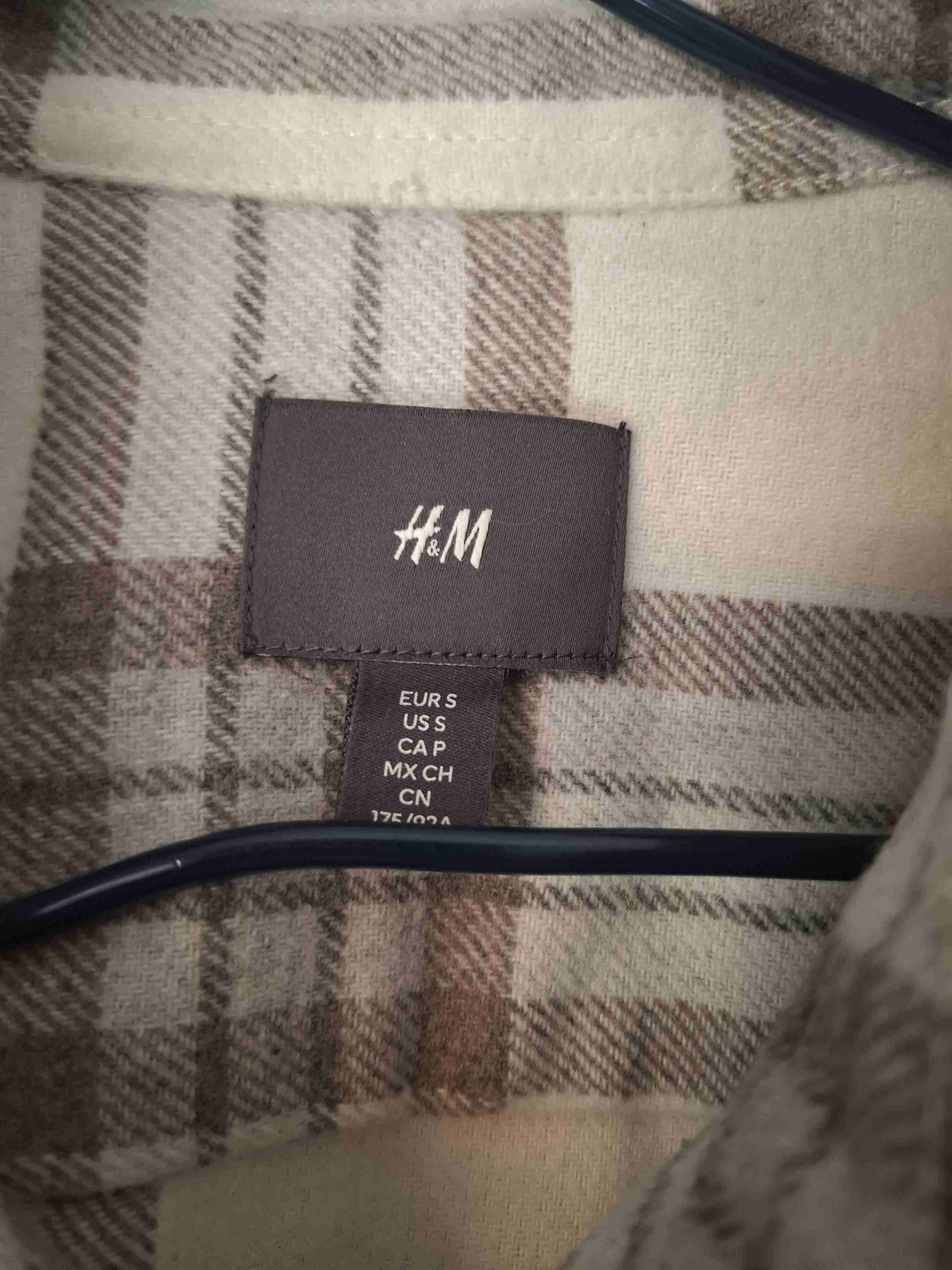 Chaqueta de franela a cuadros - miniatura 2