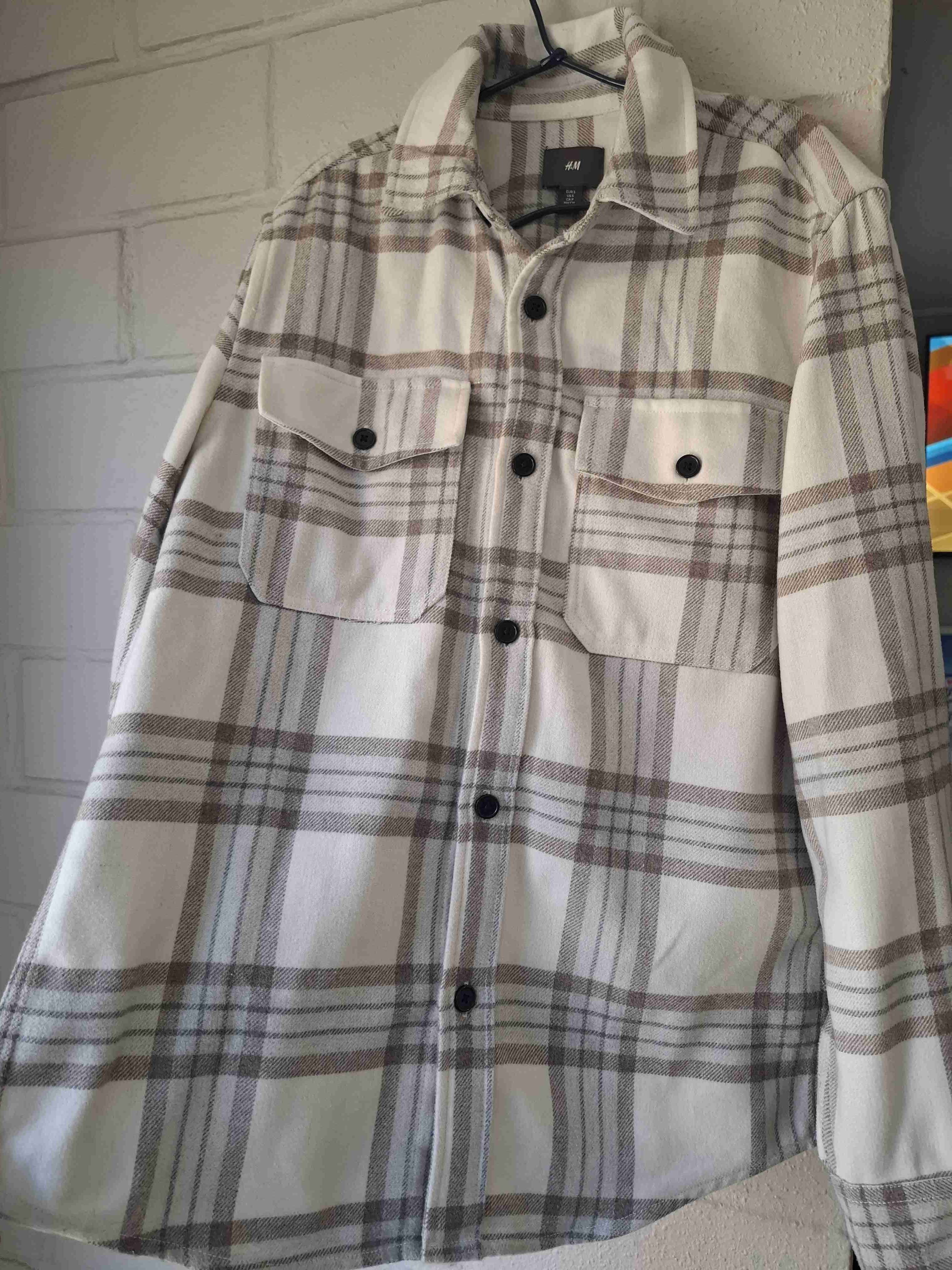 Chaqueta de franela a cuadros - miniatura 3