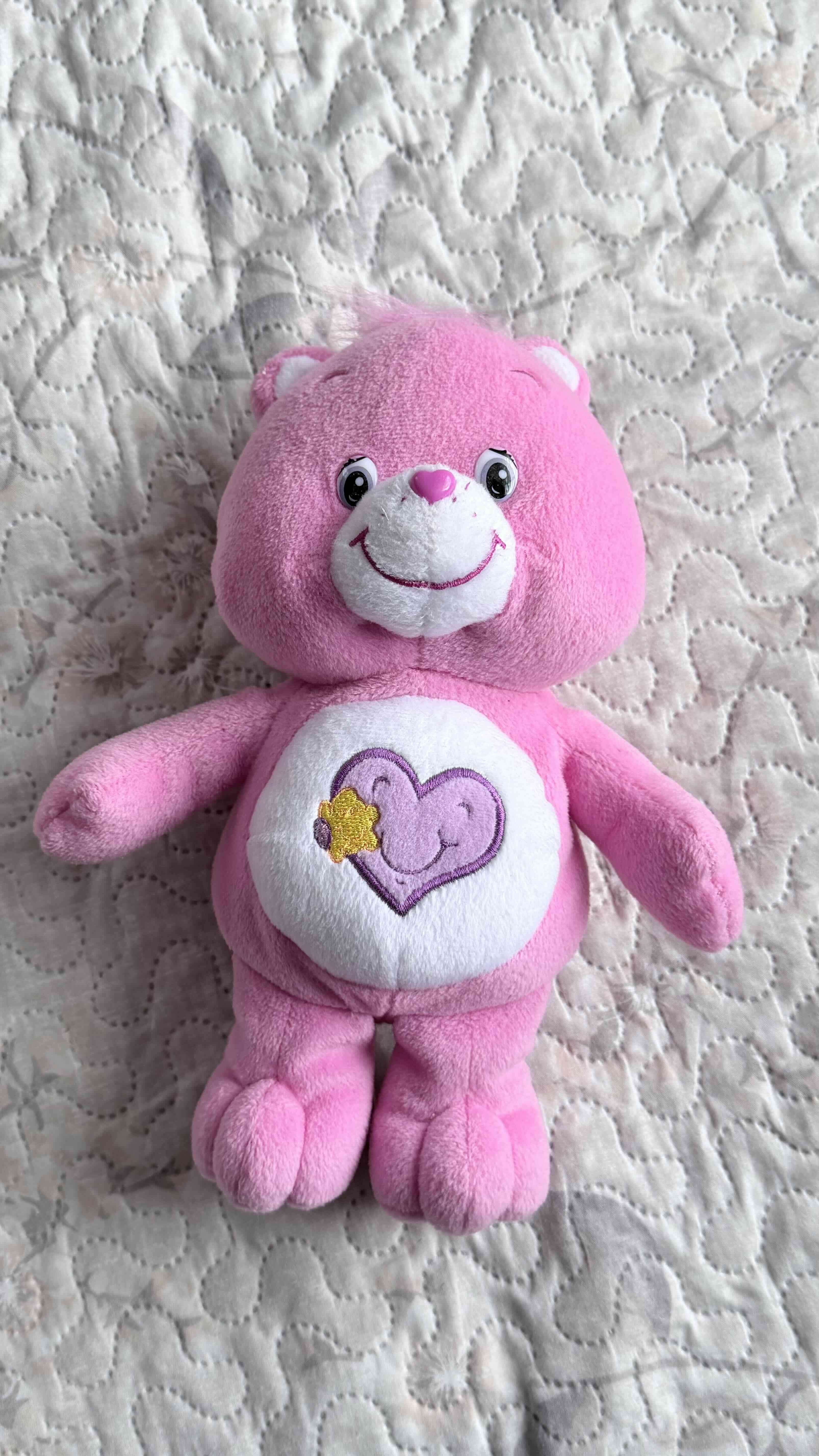 Osito de peluche rosa CARIÑOSITO - miniatura 1
