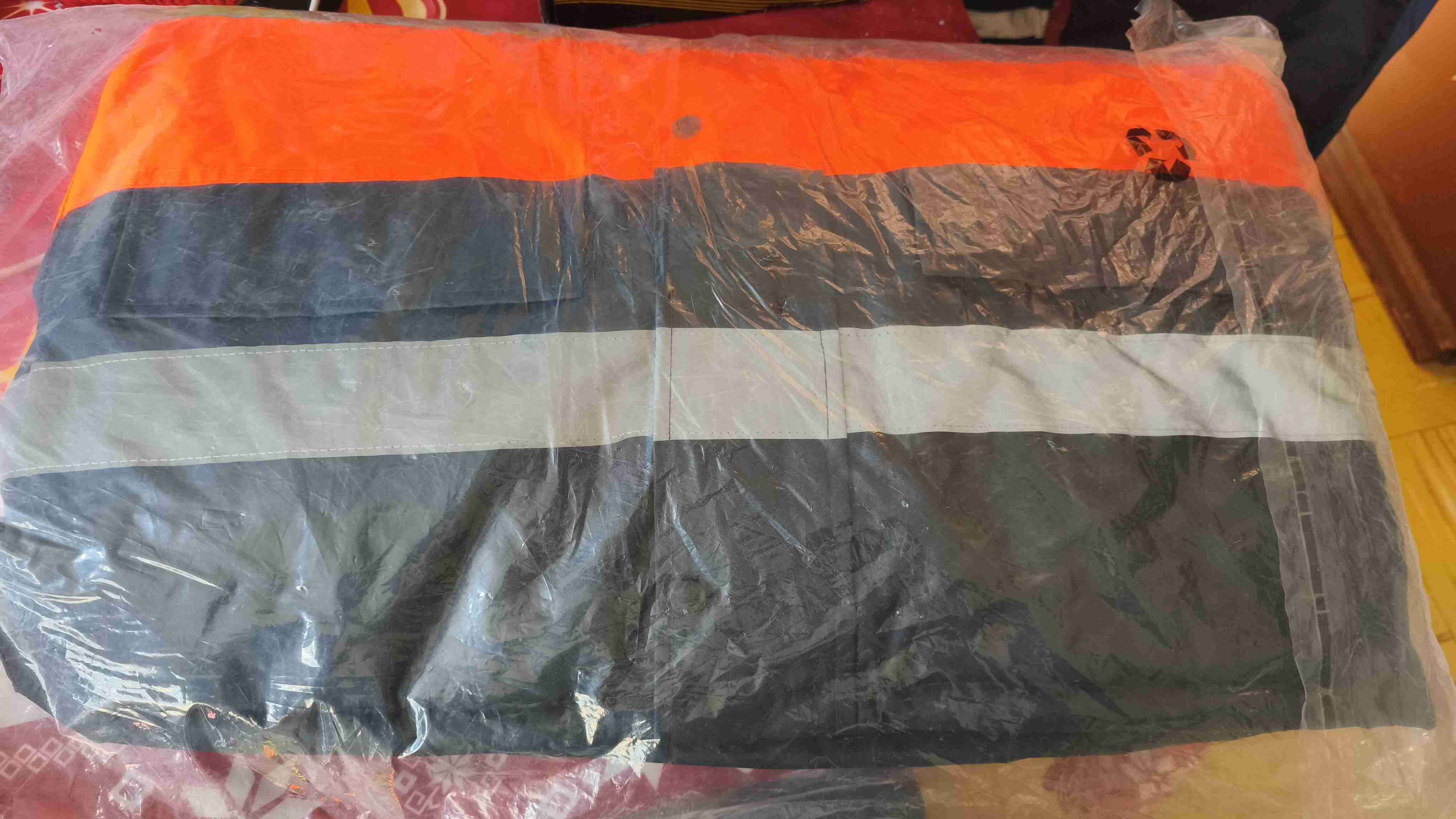 Chaqueta reflectante naranja - miniatura 2