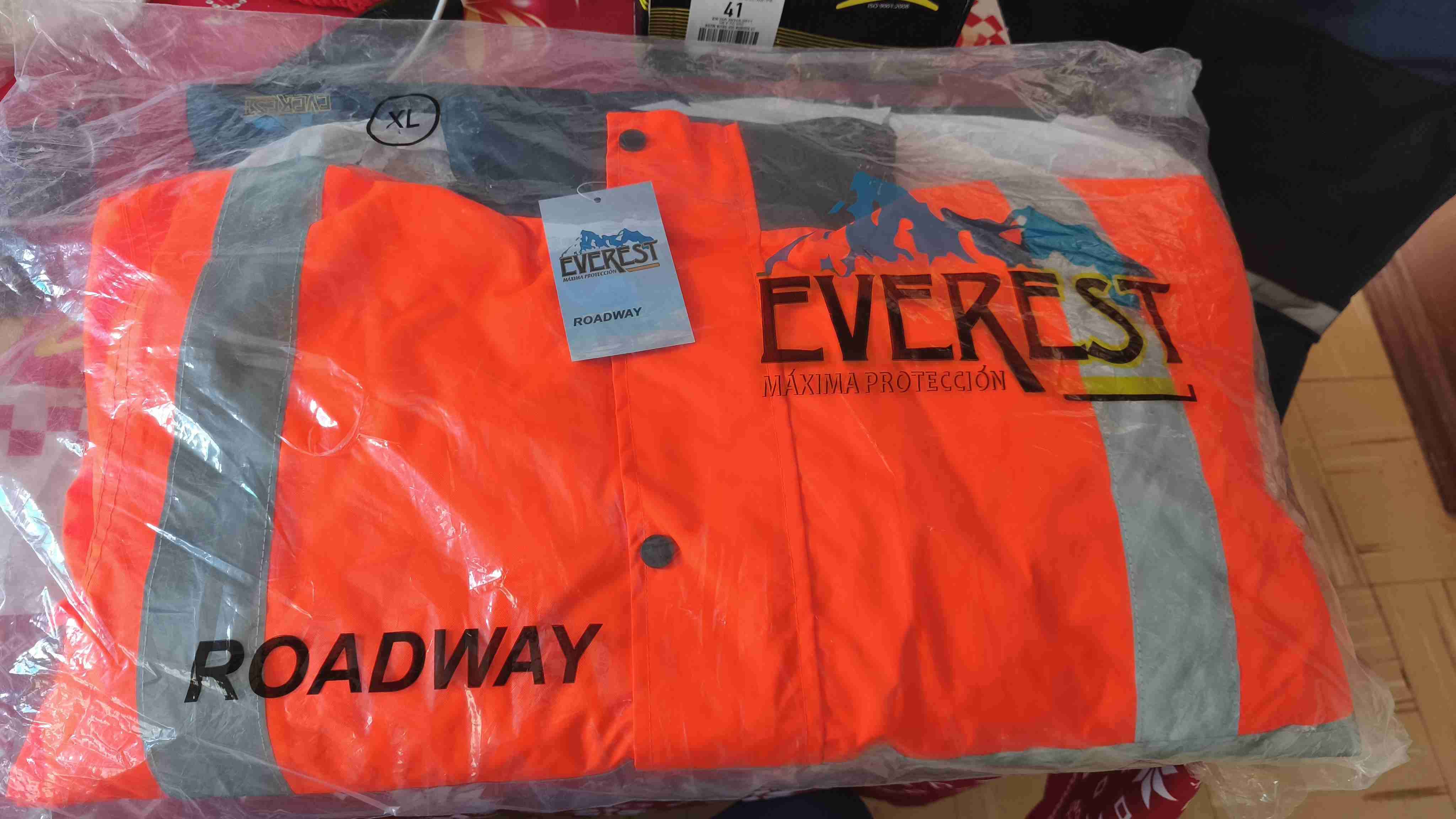 Chaqueta reflectante naranja - miniatura 3