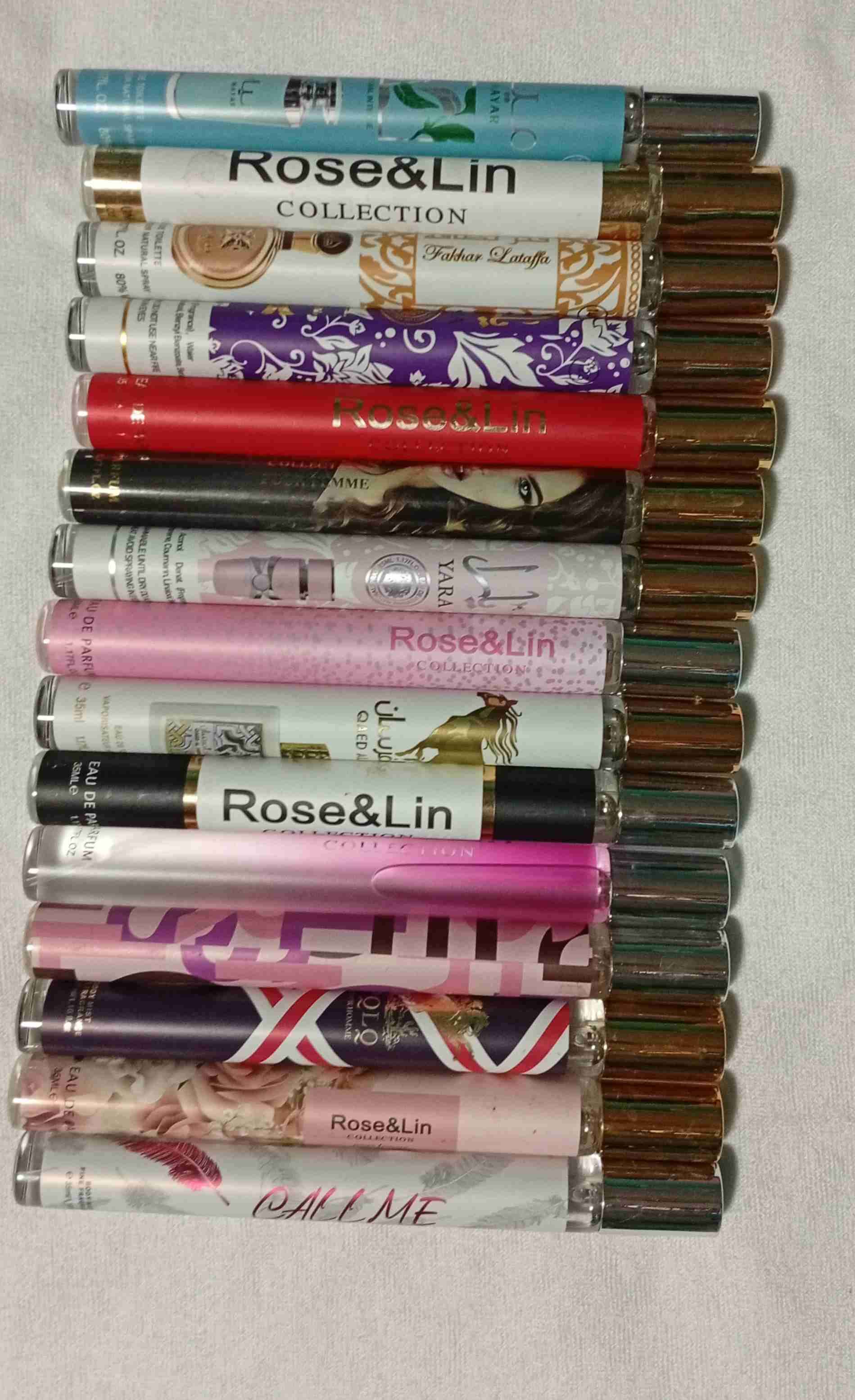 Set de mini perfumes Rose & Lin