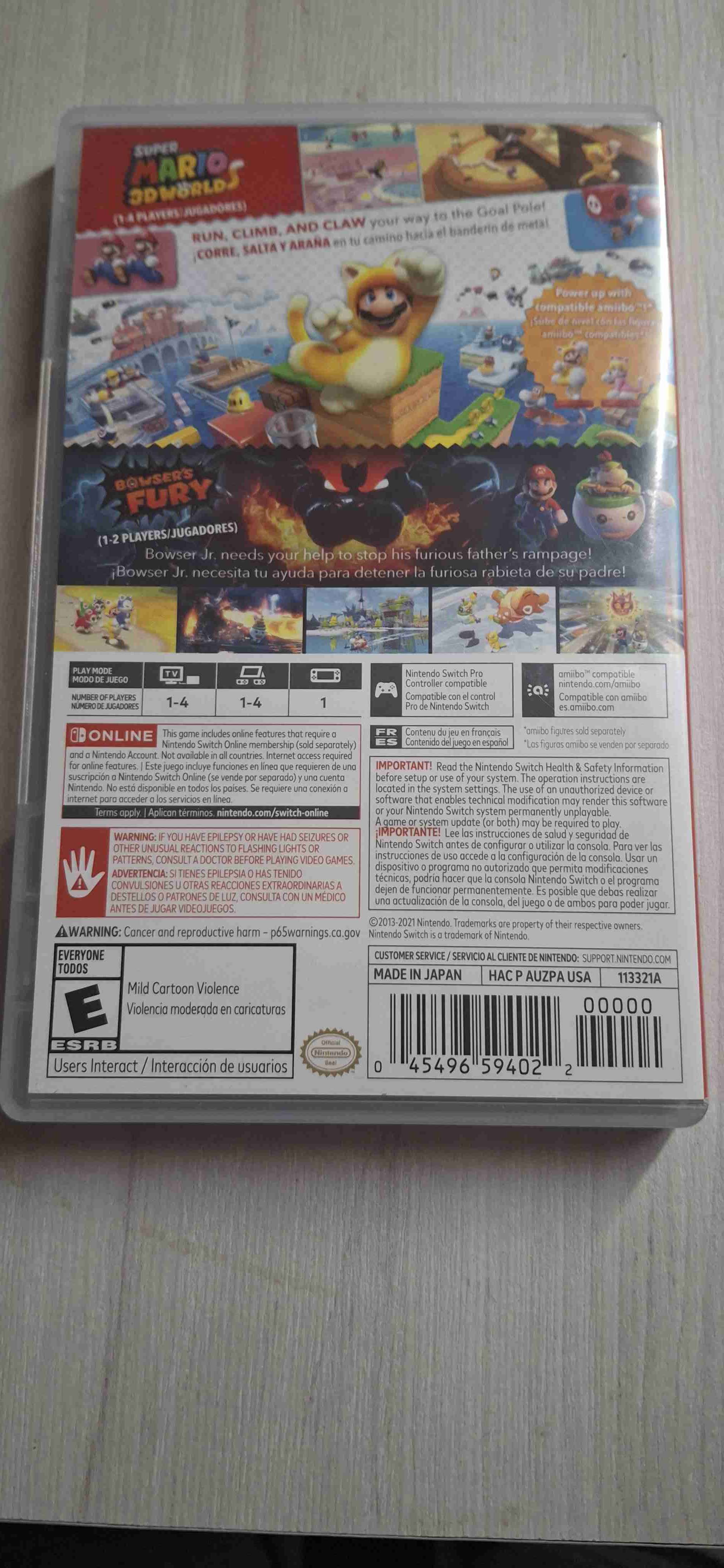 Juego Super Mario 3D World + Bowser's Fury - miniatura 2