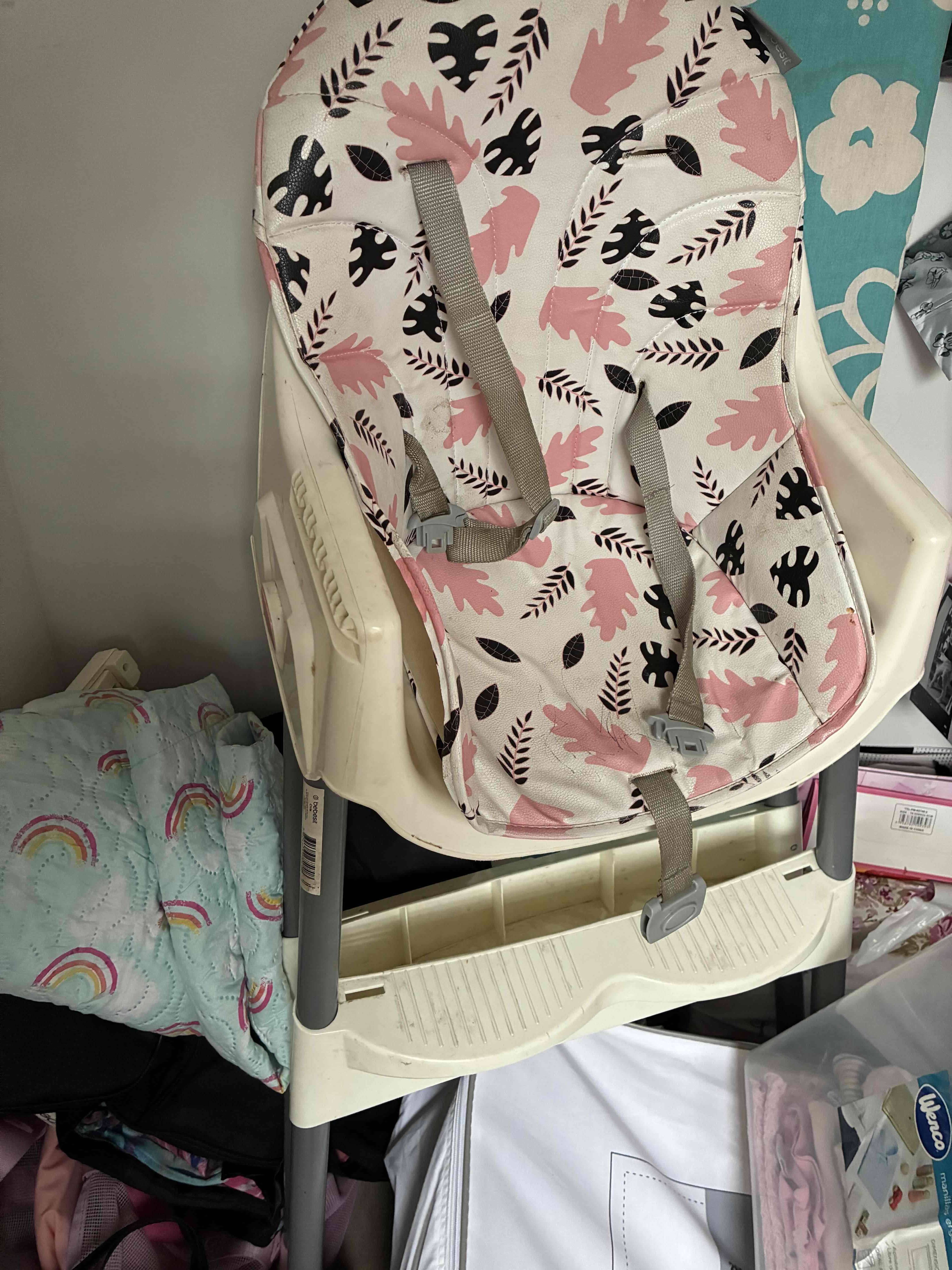 Silla alta para bebé con diseño - miniatura 1