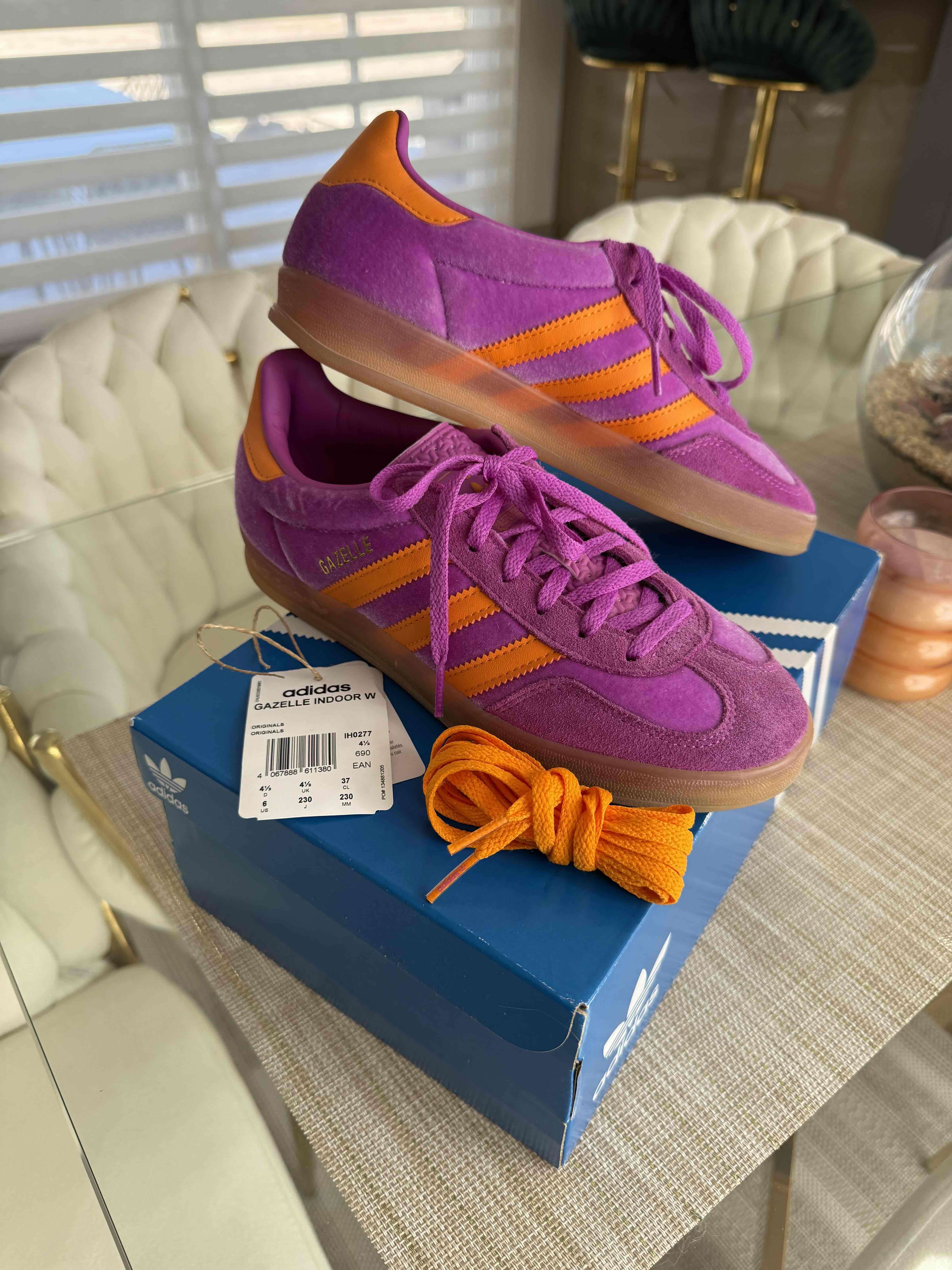 Zapatillas Adidas Gazelle fucsia - miniatura 1