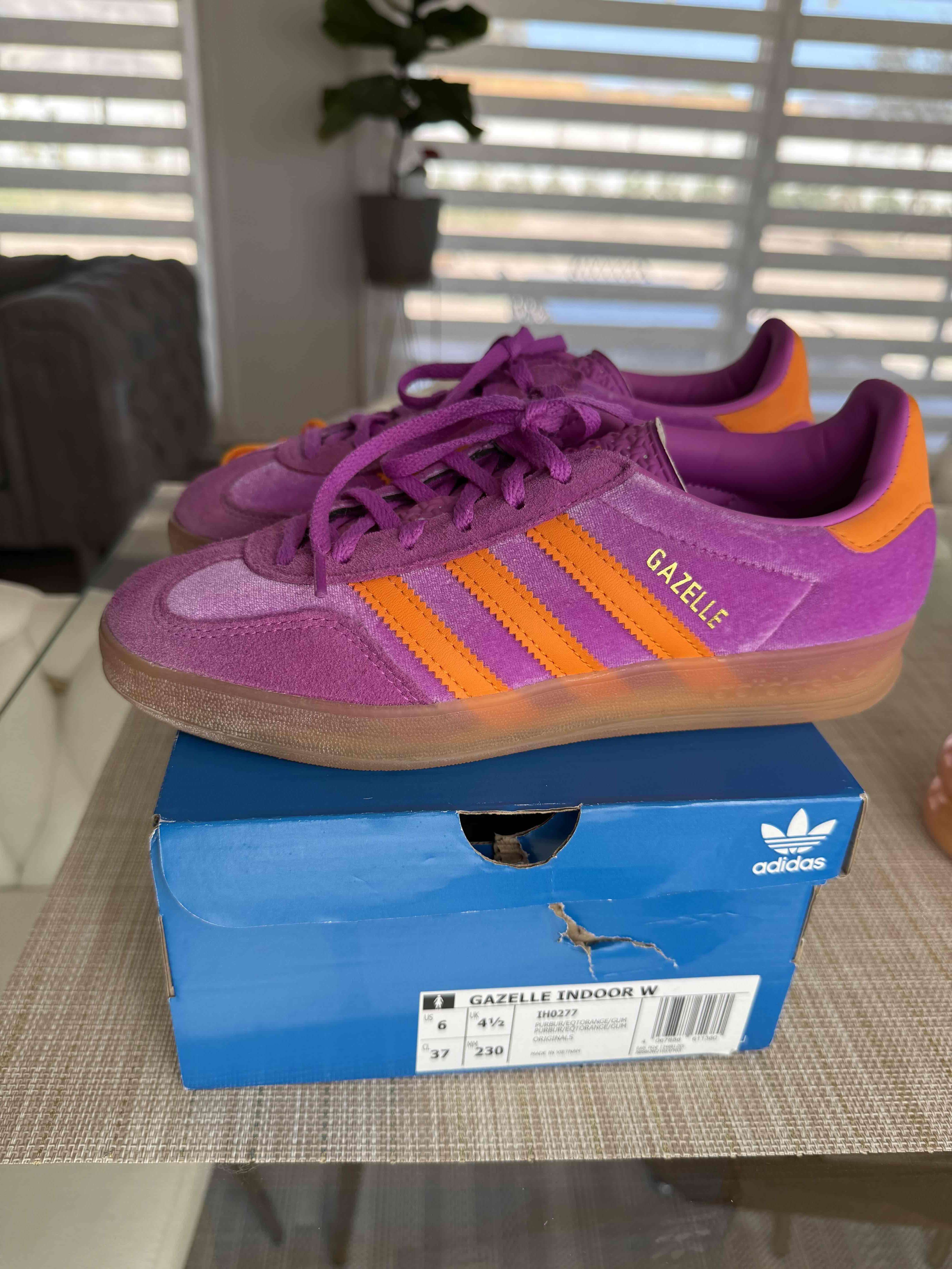Zapatillas Adidas Gazelle fucsia - miniatura 2