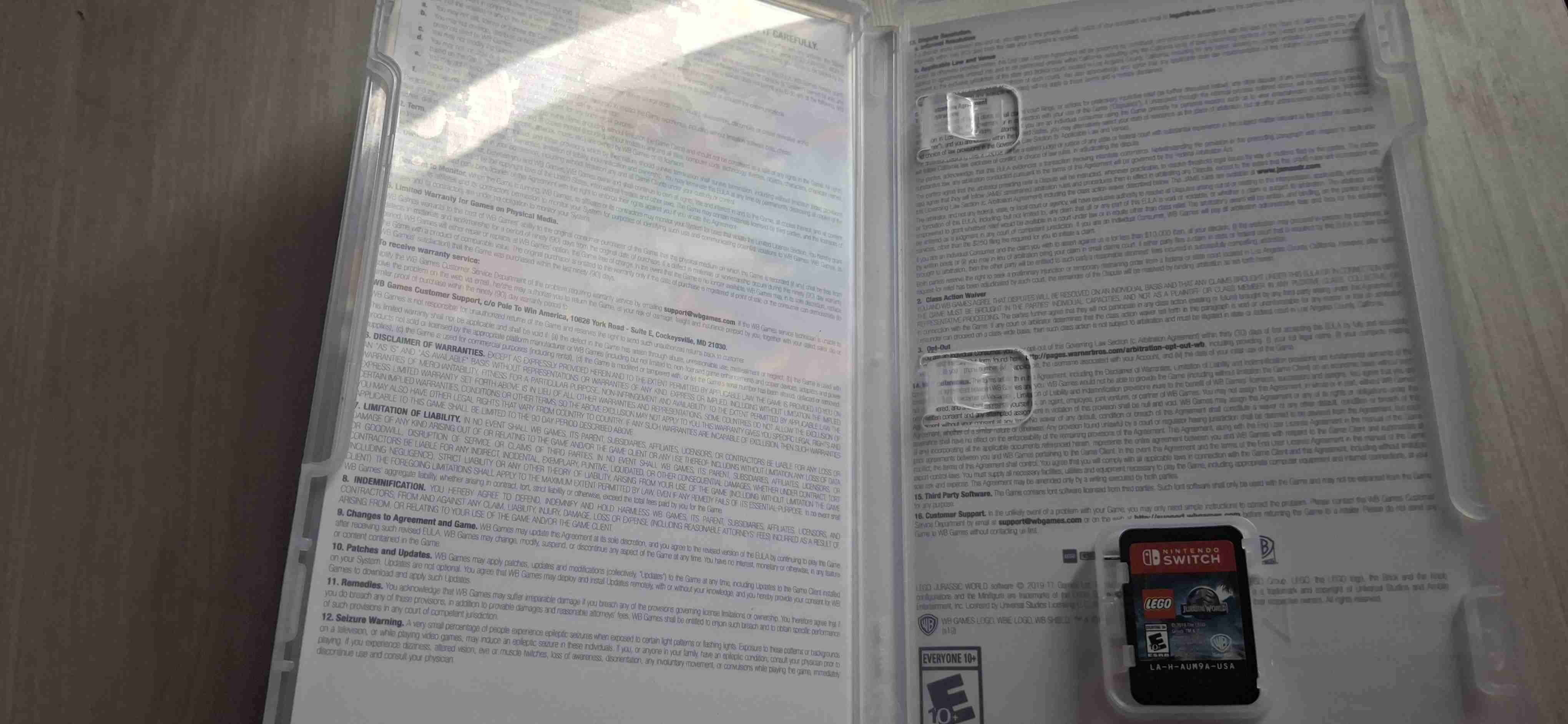 Juego Nintendo Switch LEGO Jurassic World - miniatura 3