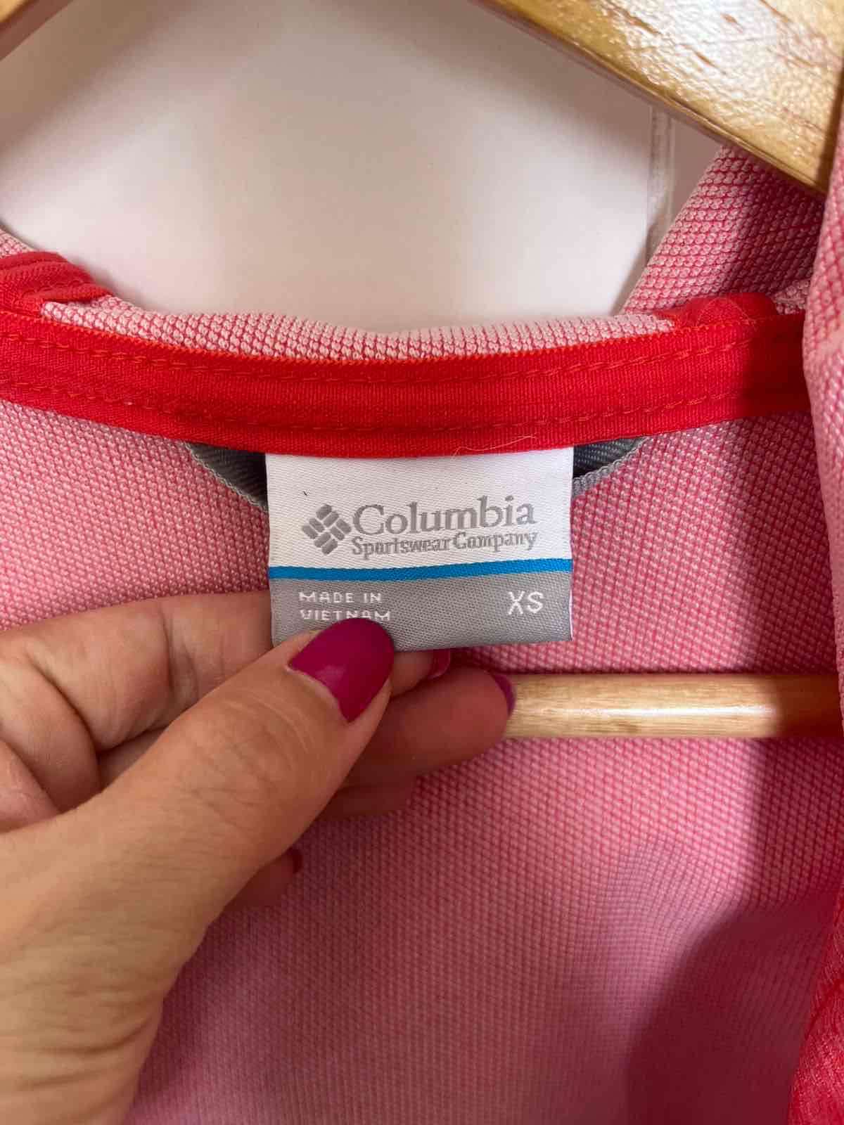 Chaqueta Columbia rosa talla XS - miniatura 1