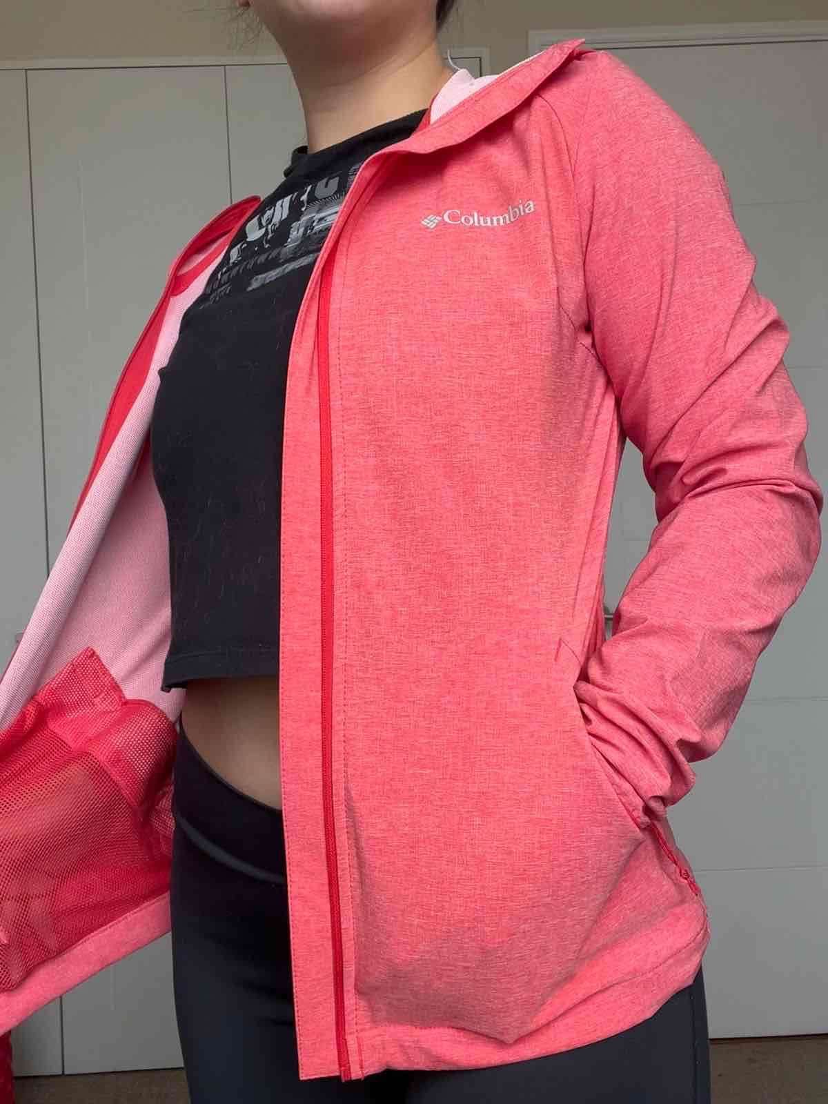 Chaqueta Columbia rosa talla XS - miniatura 3