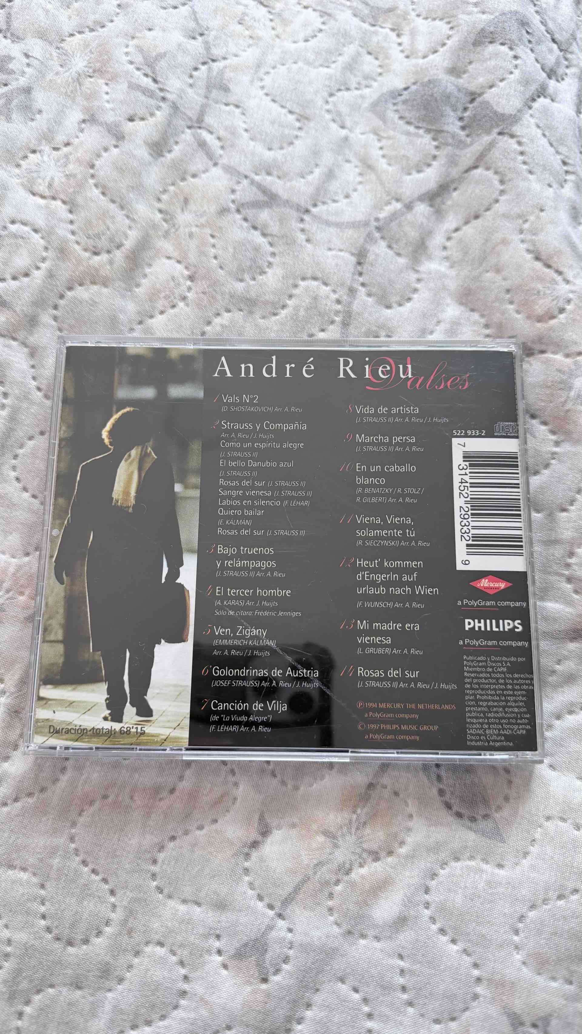 CD André Rieu Valses - miniatura 2