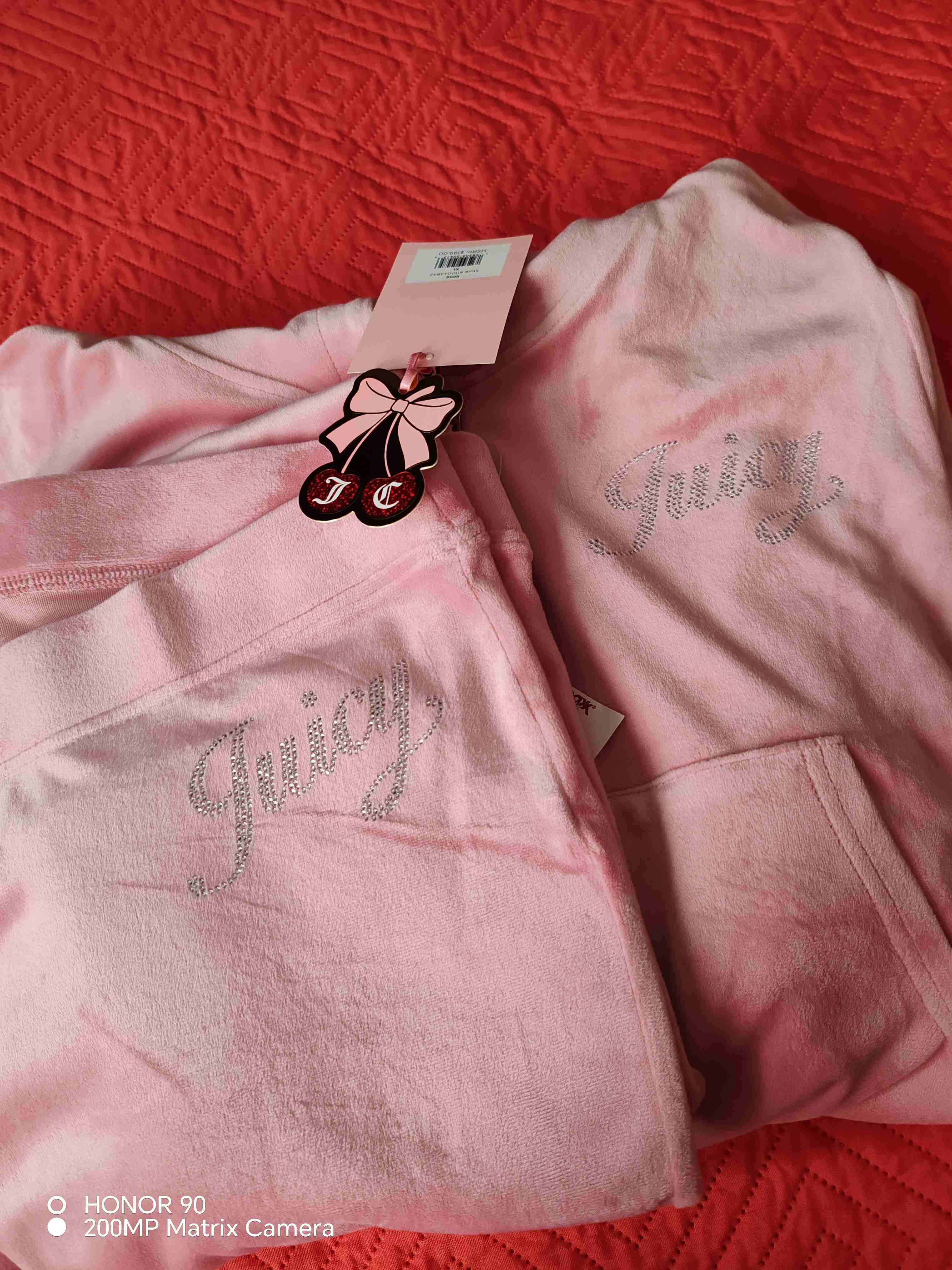 Conjunto buzo Juicy Couture rosado - miniatura 2
