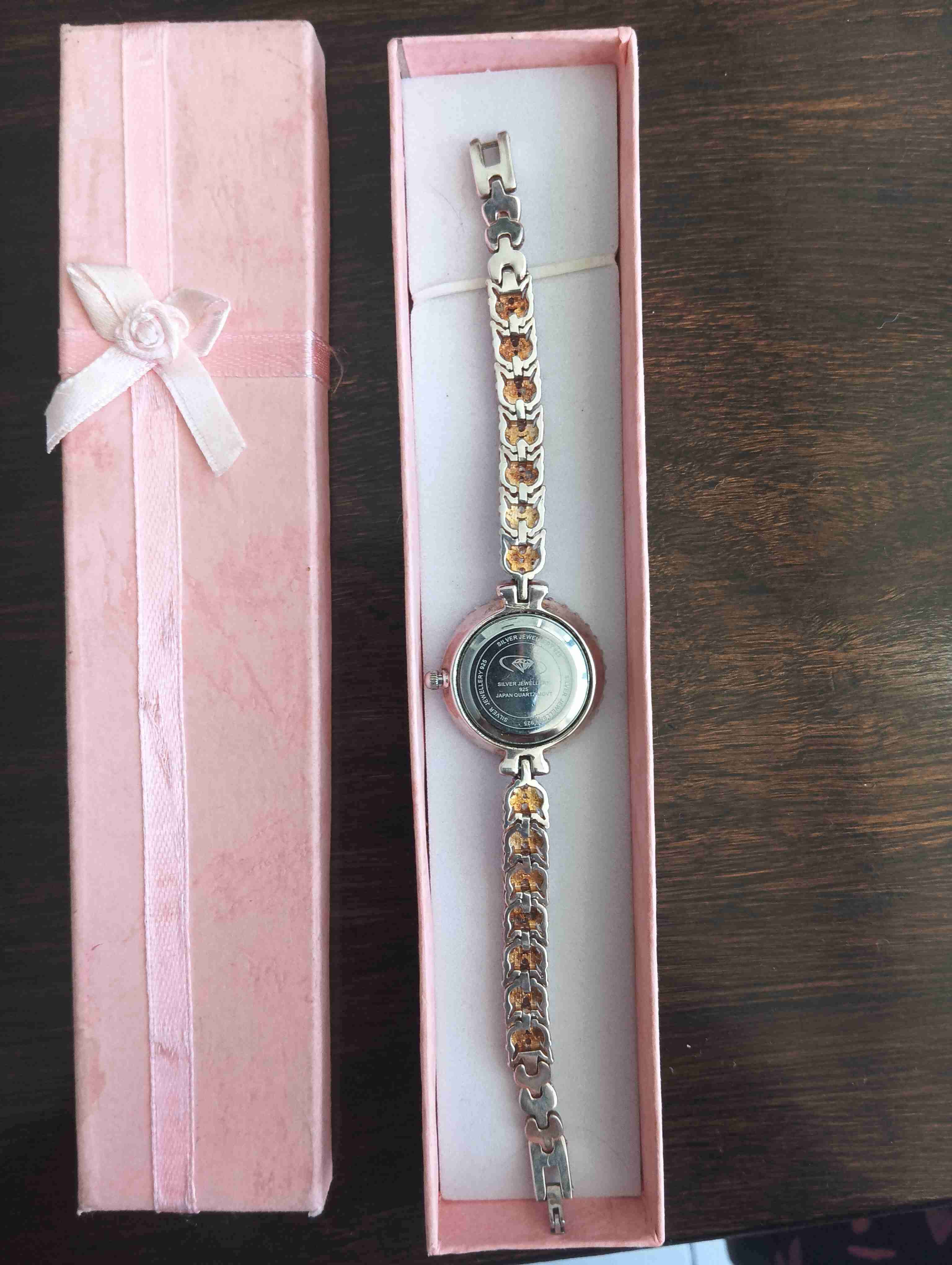 Reloj de pulsera Silver, Ley 925. - miniatura 3