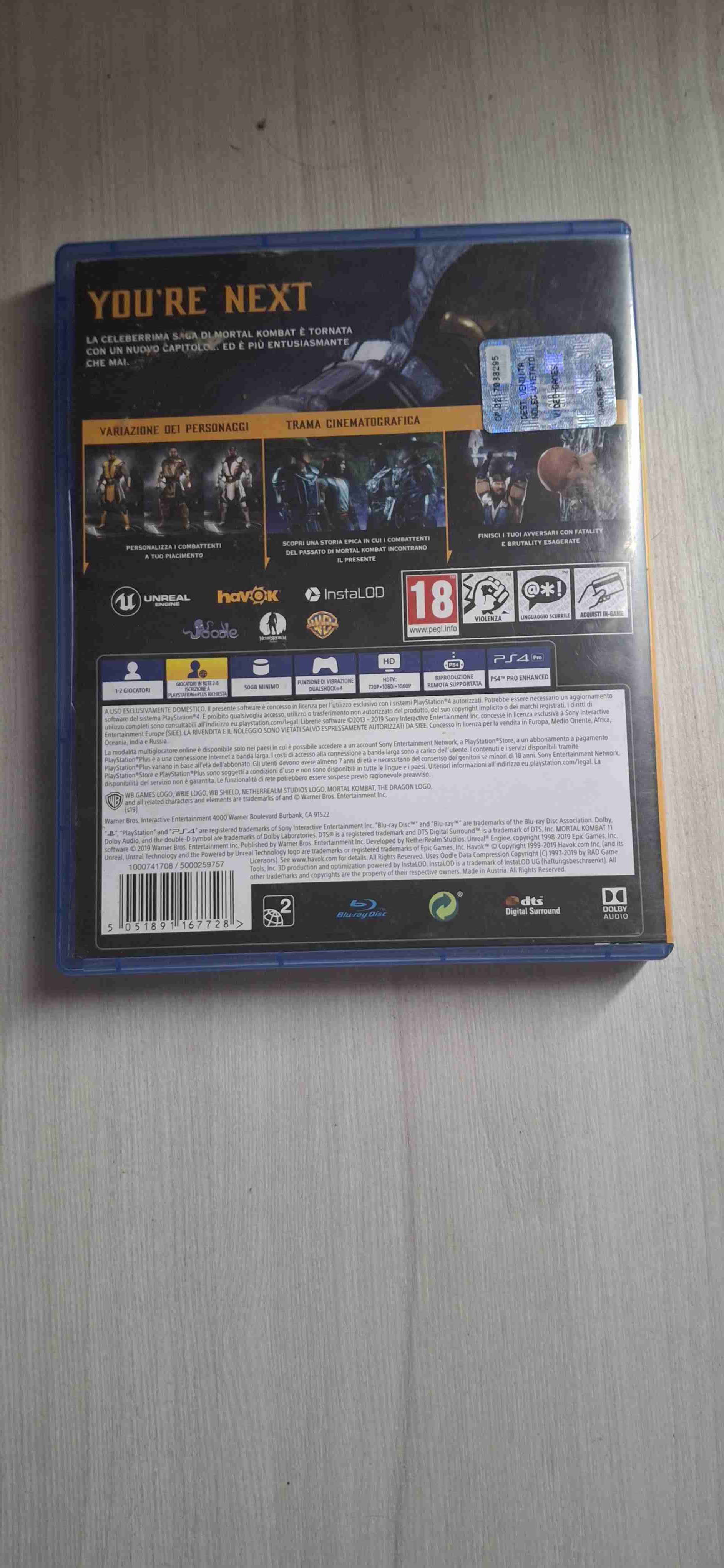 Juego PS4 Mortal Kombat 11 - miniatura 2