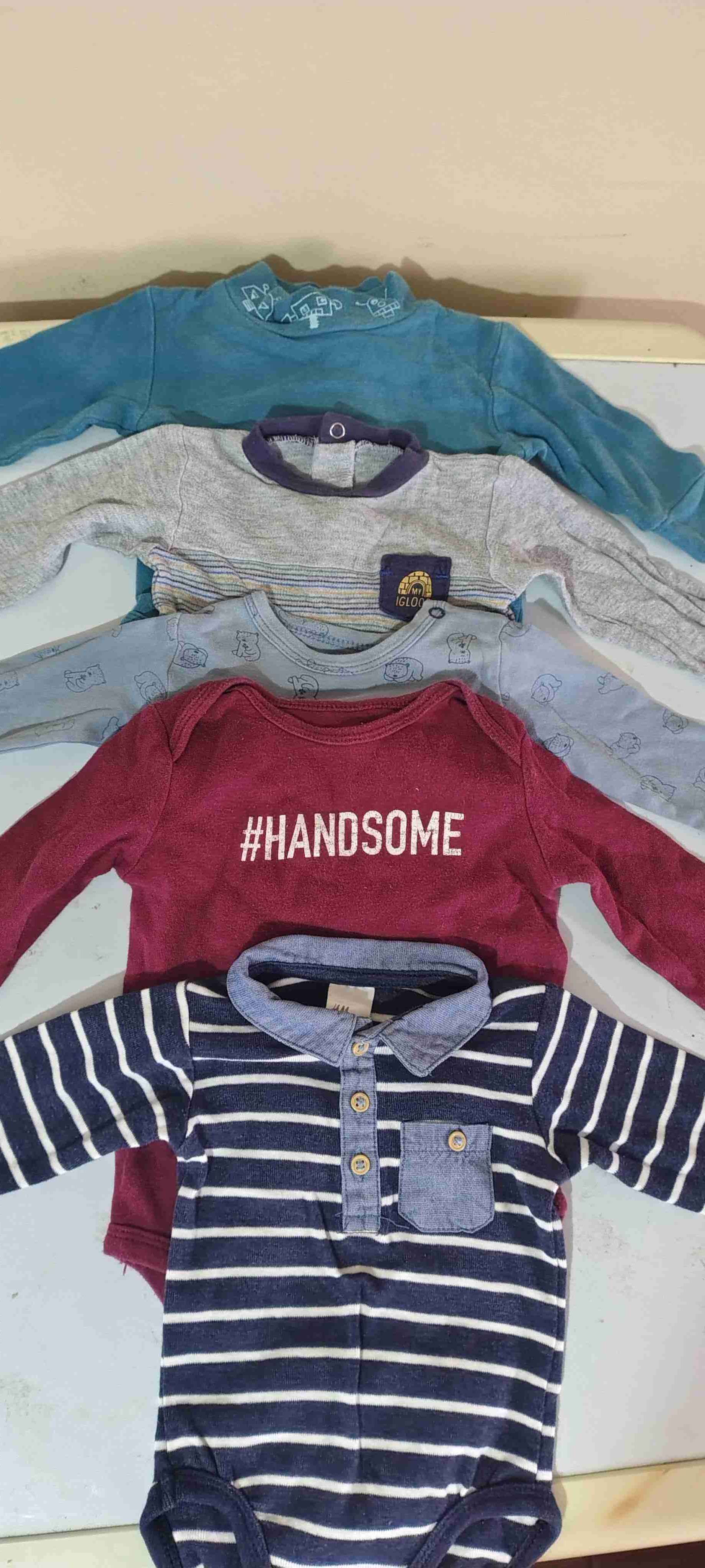 Pack de bodies para bebé 0-3 meses - miniatura 1