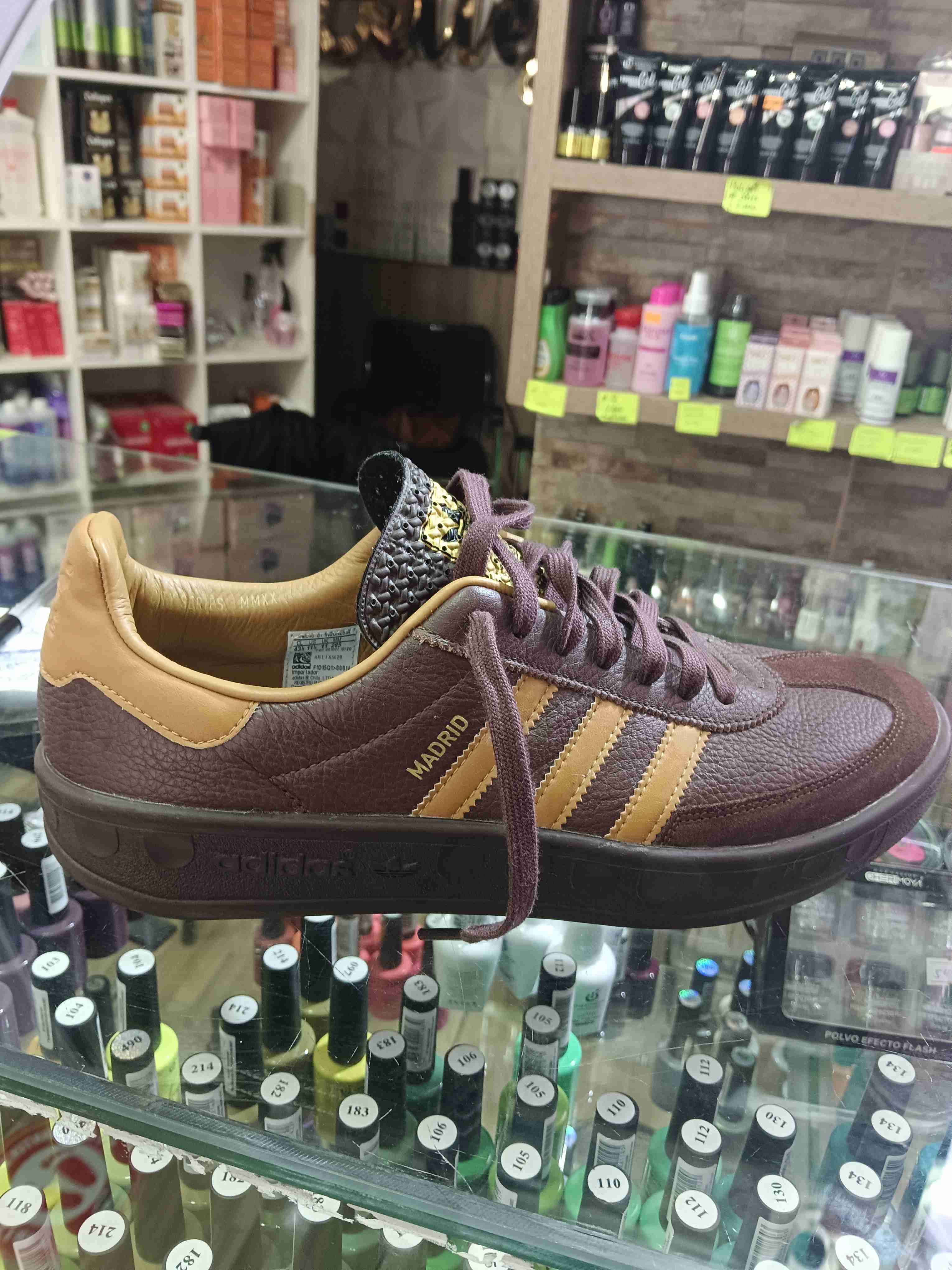 Zapatillas deportivas Adidas Madrid cuero - miniatura 1