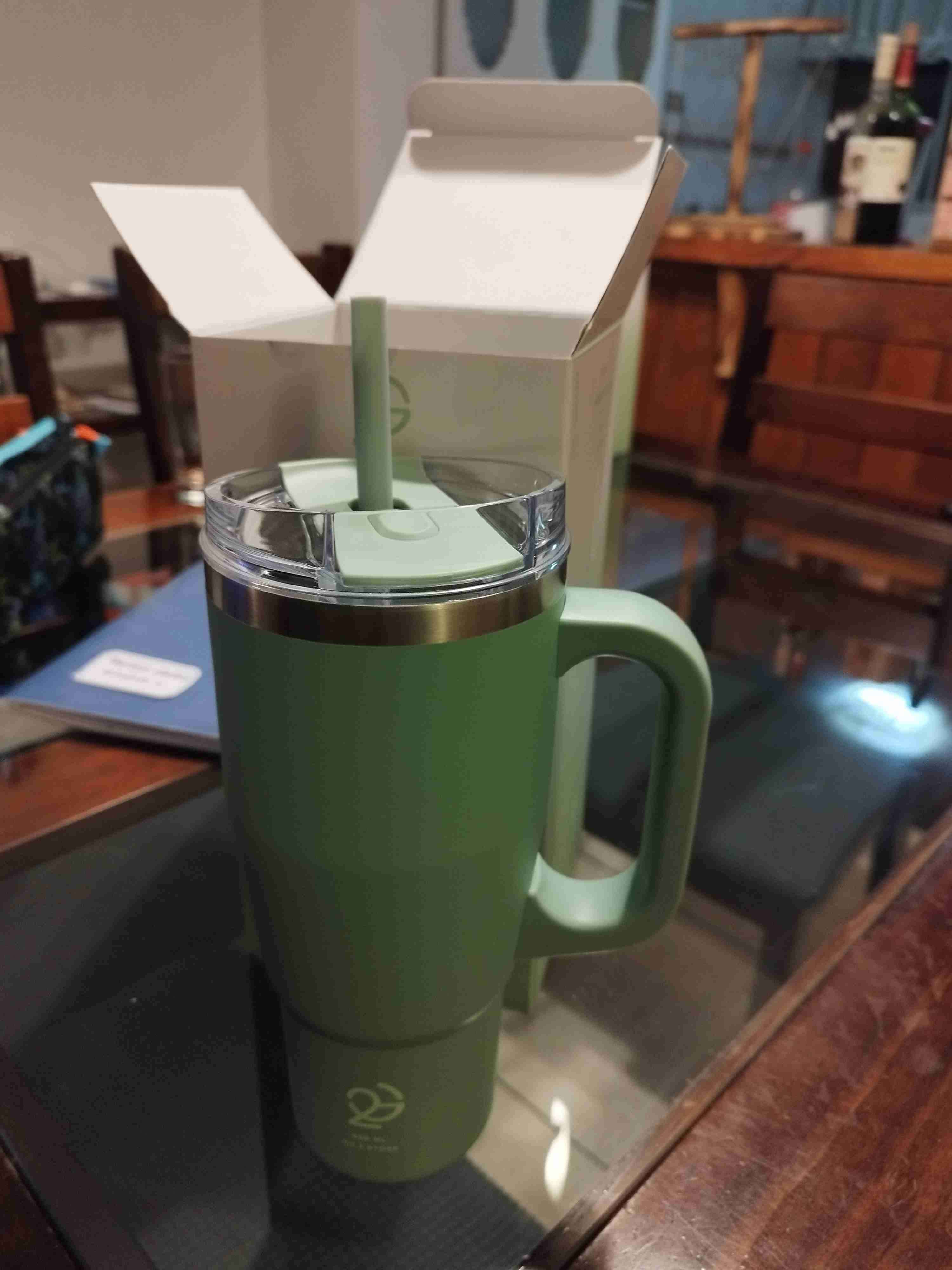 Botella térmica con pajilla - miniatura 3