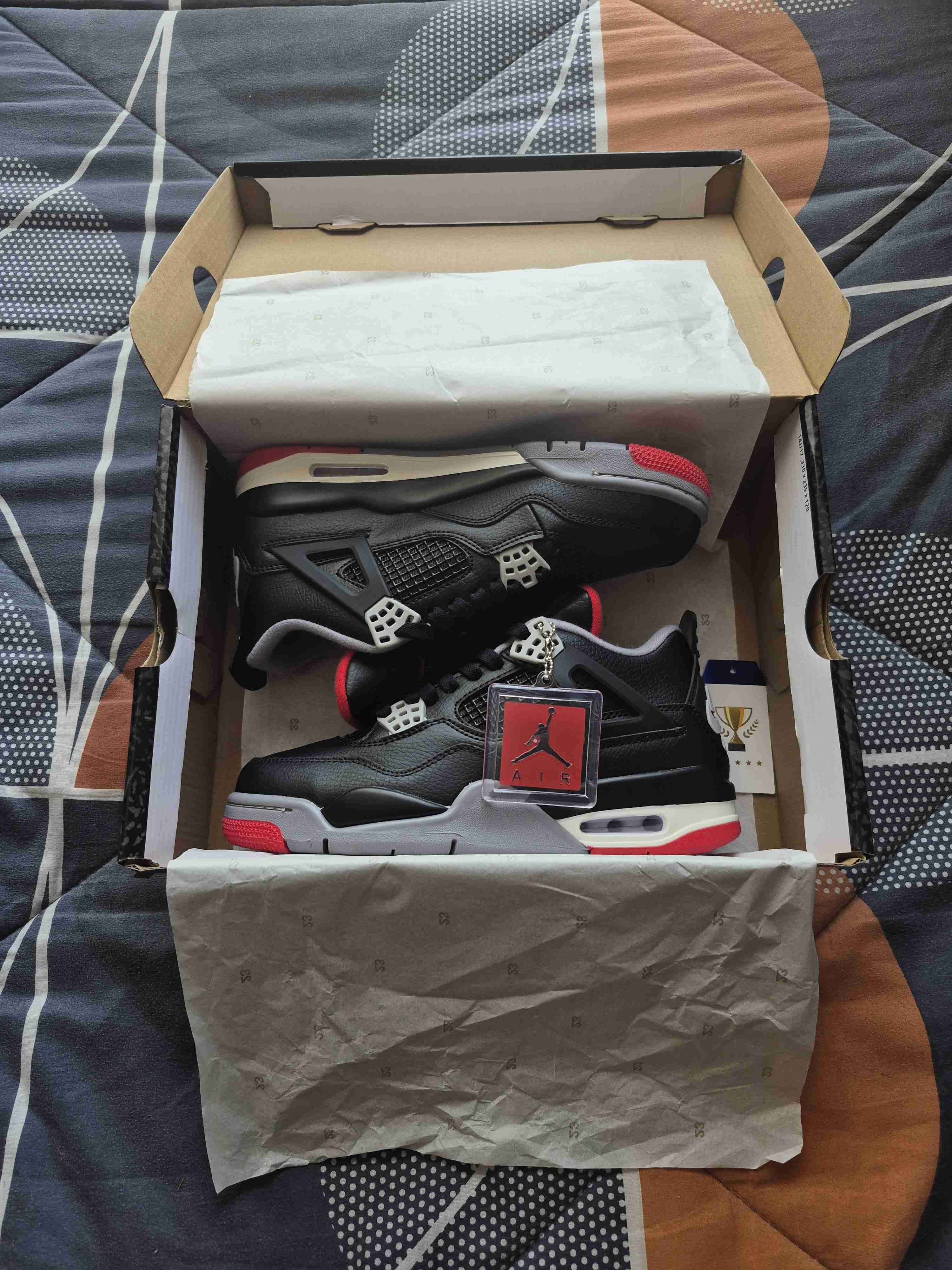 🔥Retro 4 bred reimagined con su caja🔥 - miniatura 1