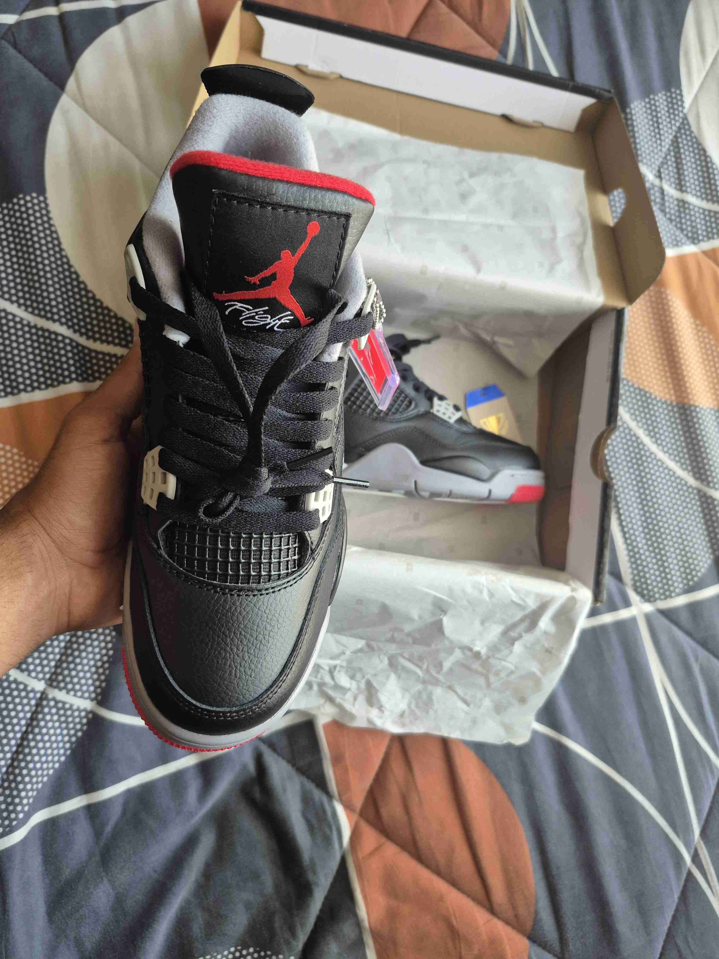 🔥Retro 4 bred reimagined con su caja🔥 - miniatura 3