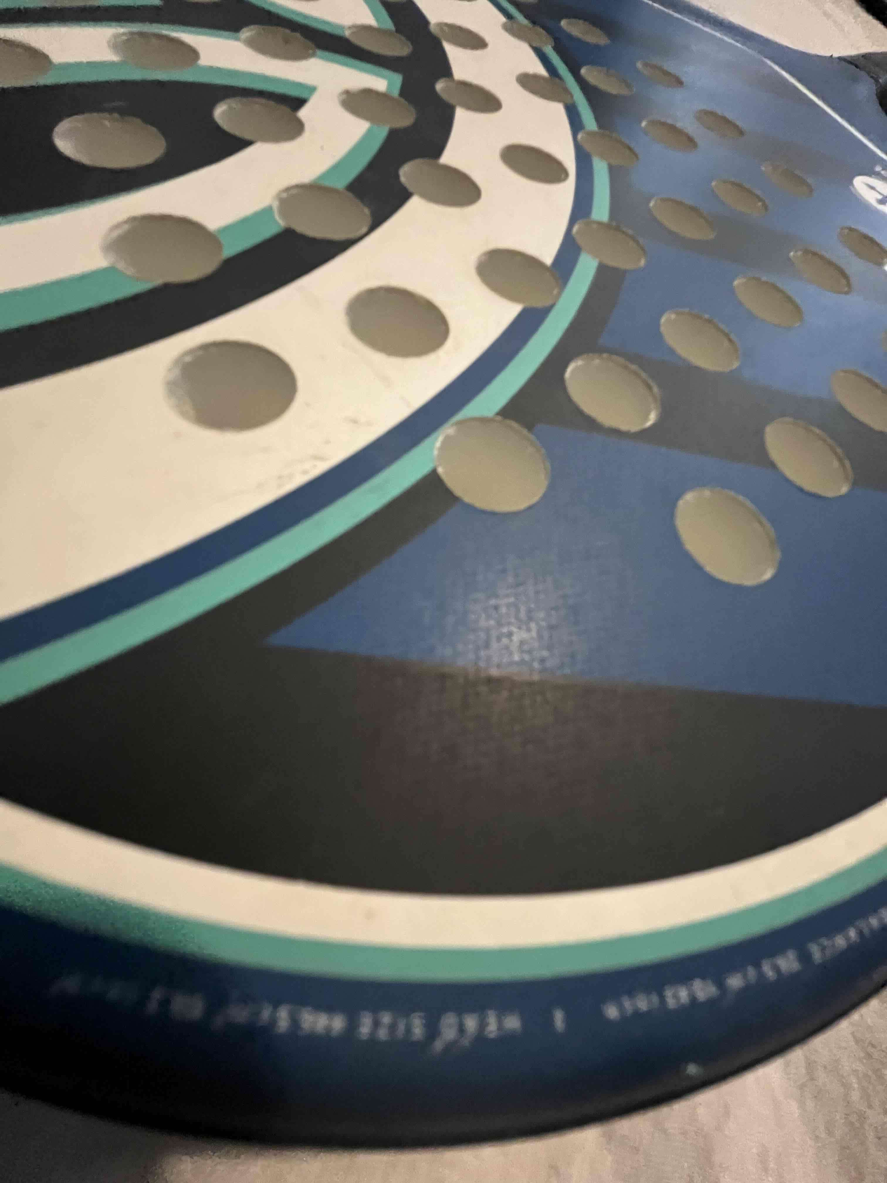 Pala de padel azul y negro - miniatura 2