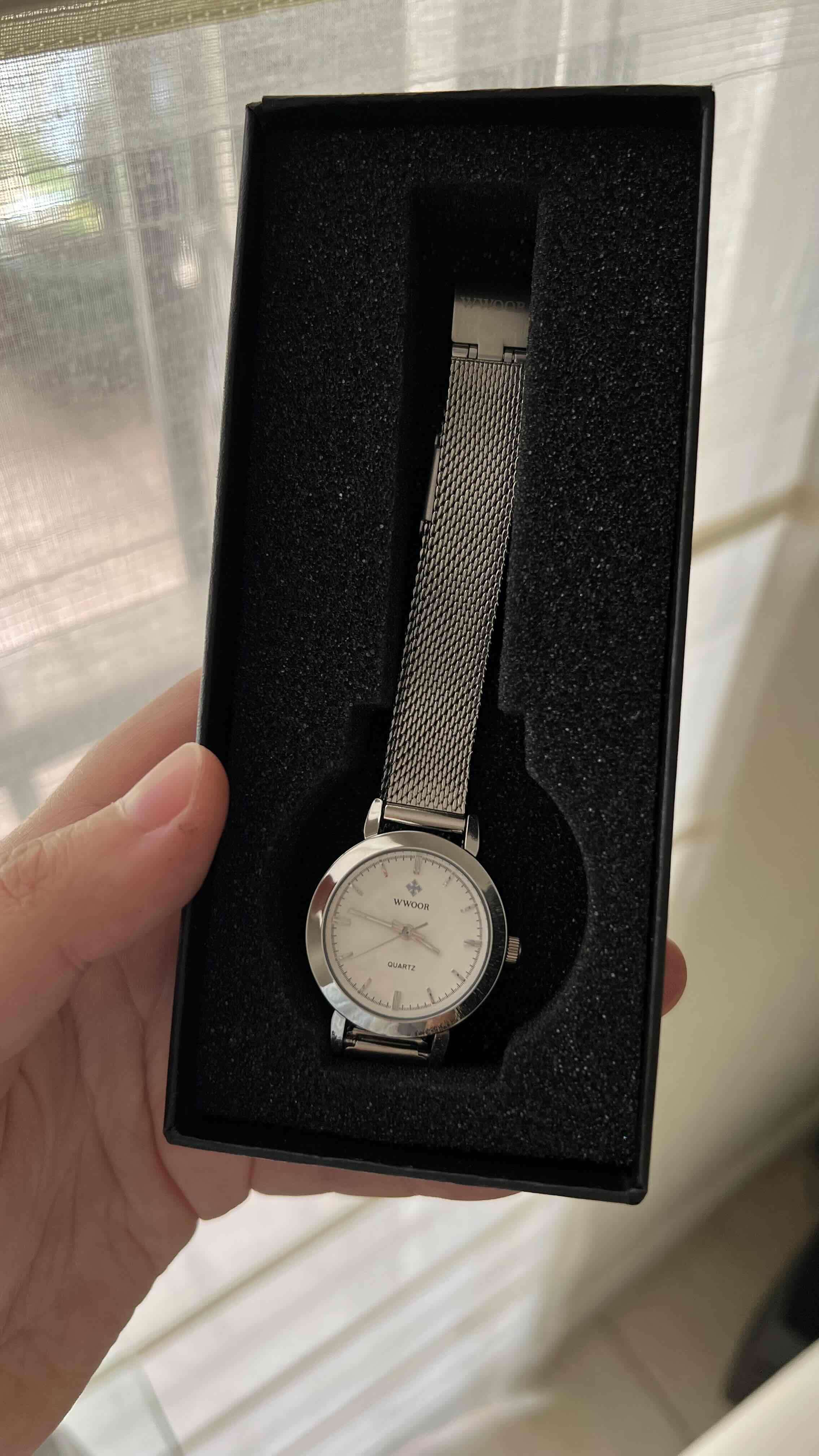 Reloj pulsera cuarzo plata - miniatura 1